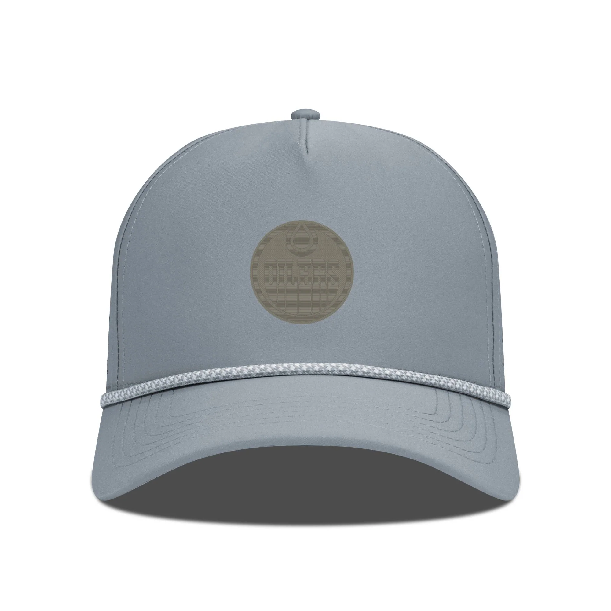 Edmonton Oilers Levelwear Grey Gordon Copper Snapback Hat