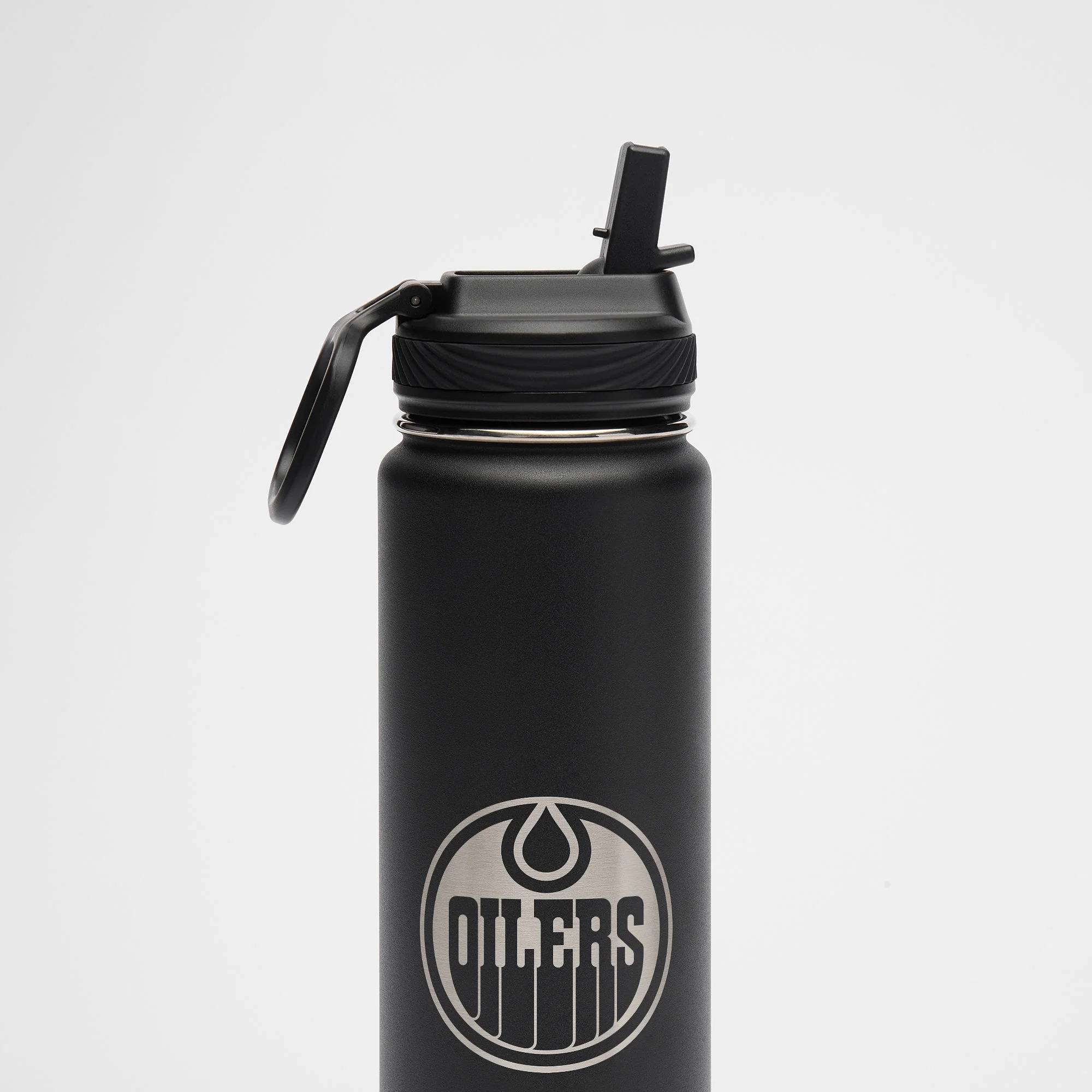 Edmonton Oilers Lululemon Black Back To Life Sport 24oz Bottle - Image 3