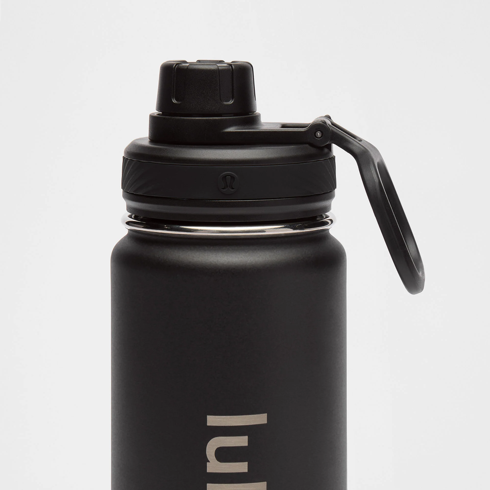 Edmonton Oilers Lululemon Black Back To Life Sport 24oz Bottle - Image 4