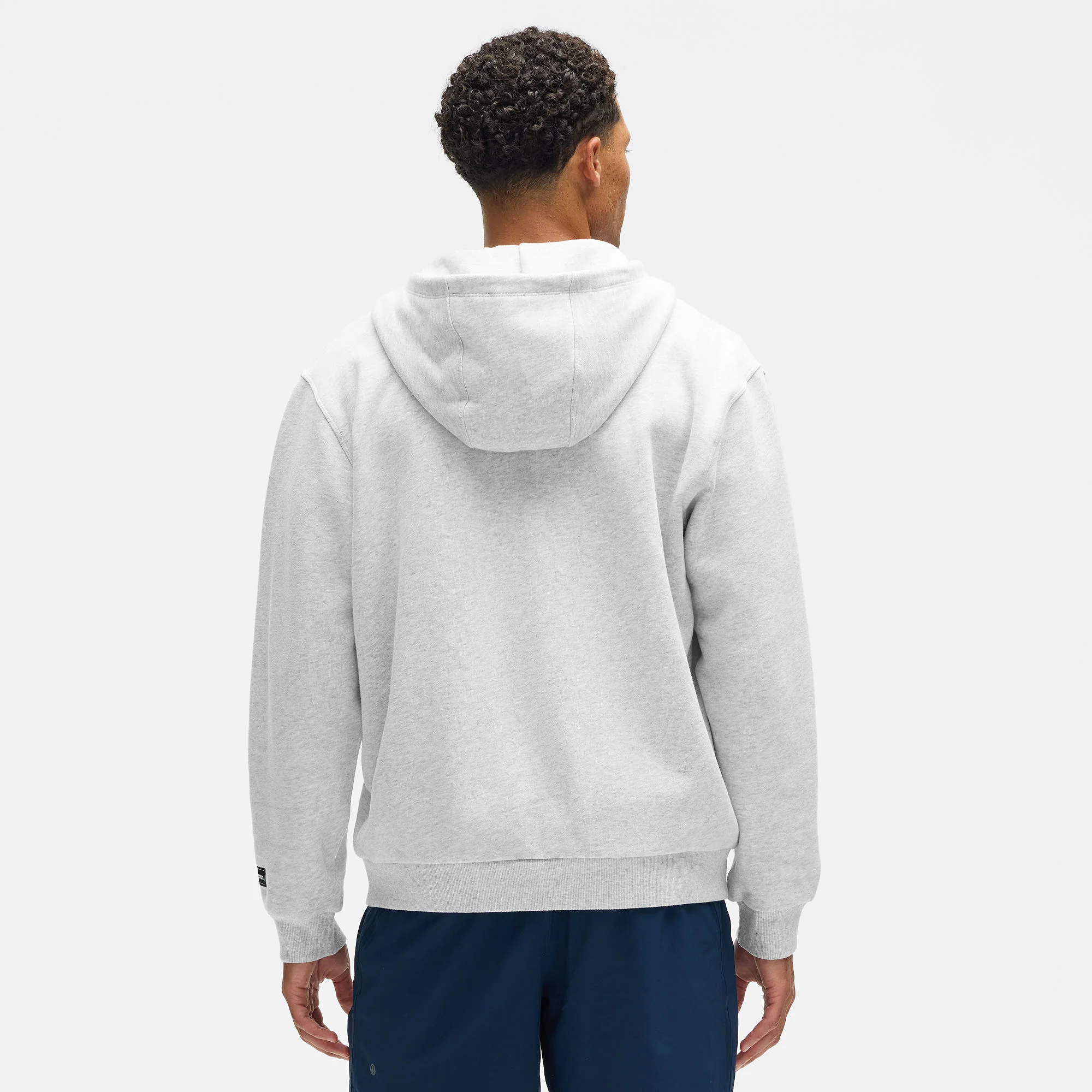Edmonton Oilers lululemon Steady State Full-Zip Grey Hoodie - Image 2