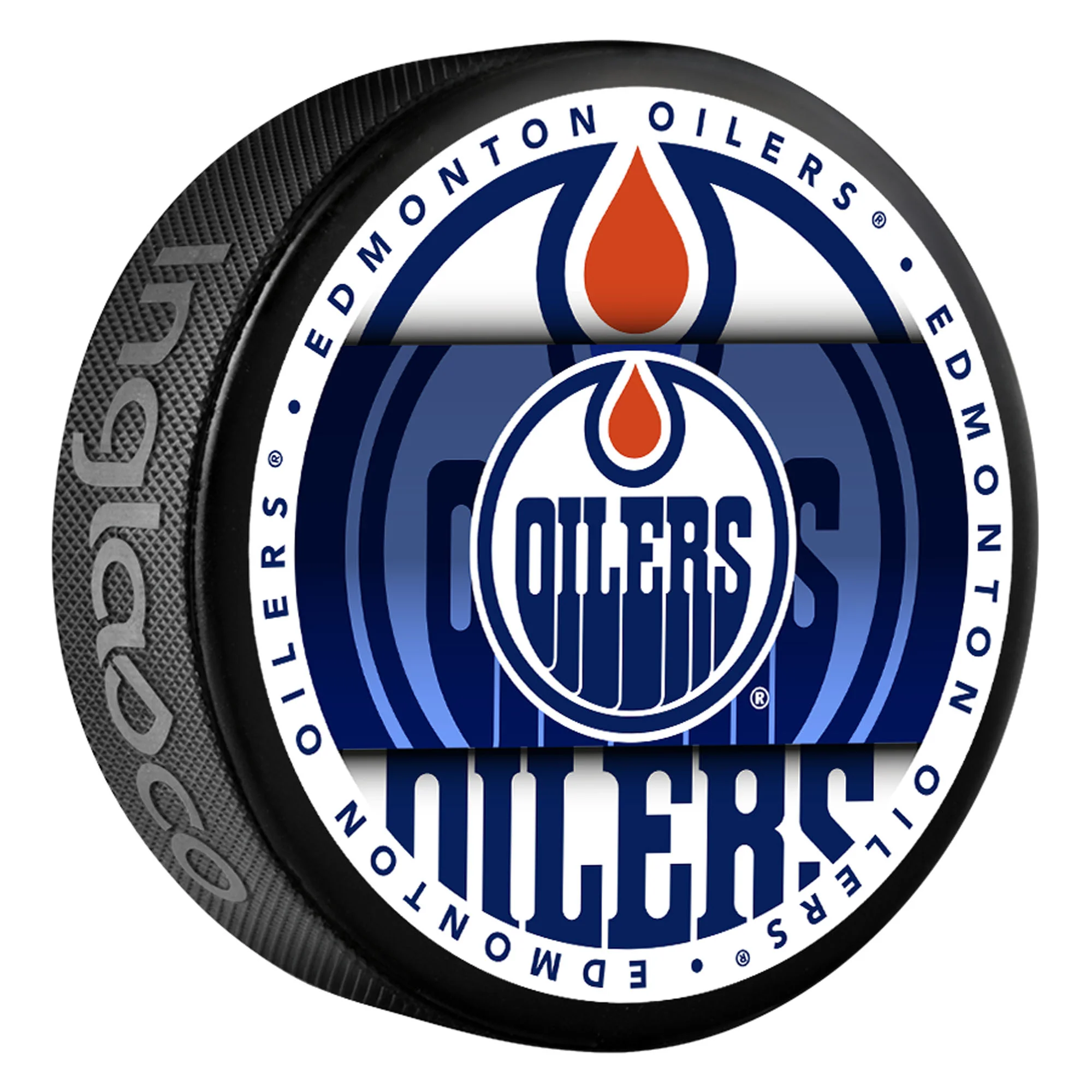Edmonton Oilers Medallion Puck