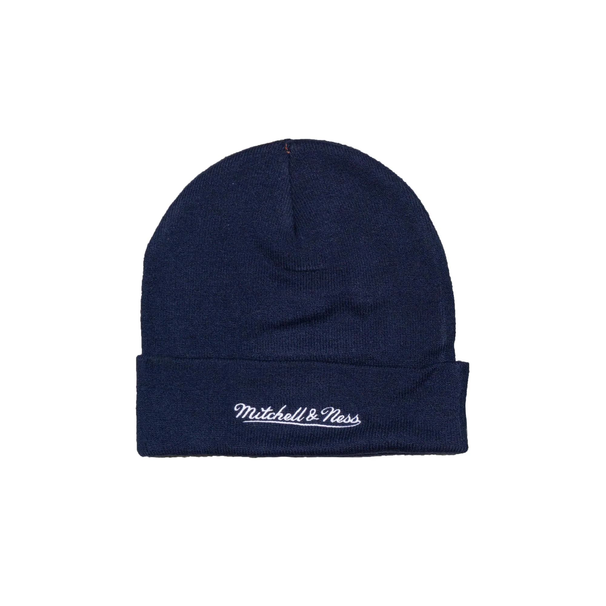 Edmonton Oilers Mitchell & Ness Navy K.O Knit Cuffed Toque - Image 2