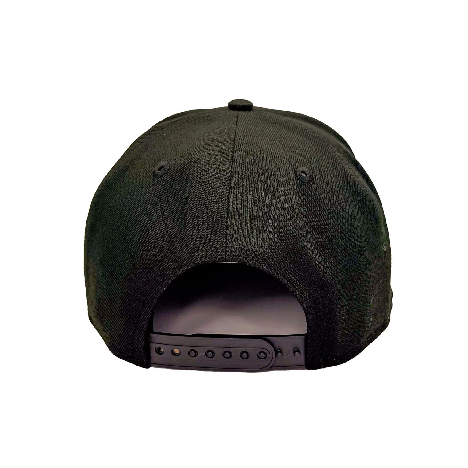 Edmonton Oilers New Era Black 9FIFTY Primary Logo Snapback Hat - Image 2