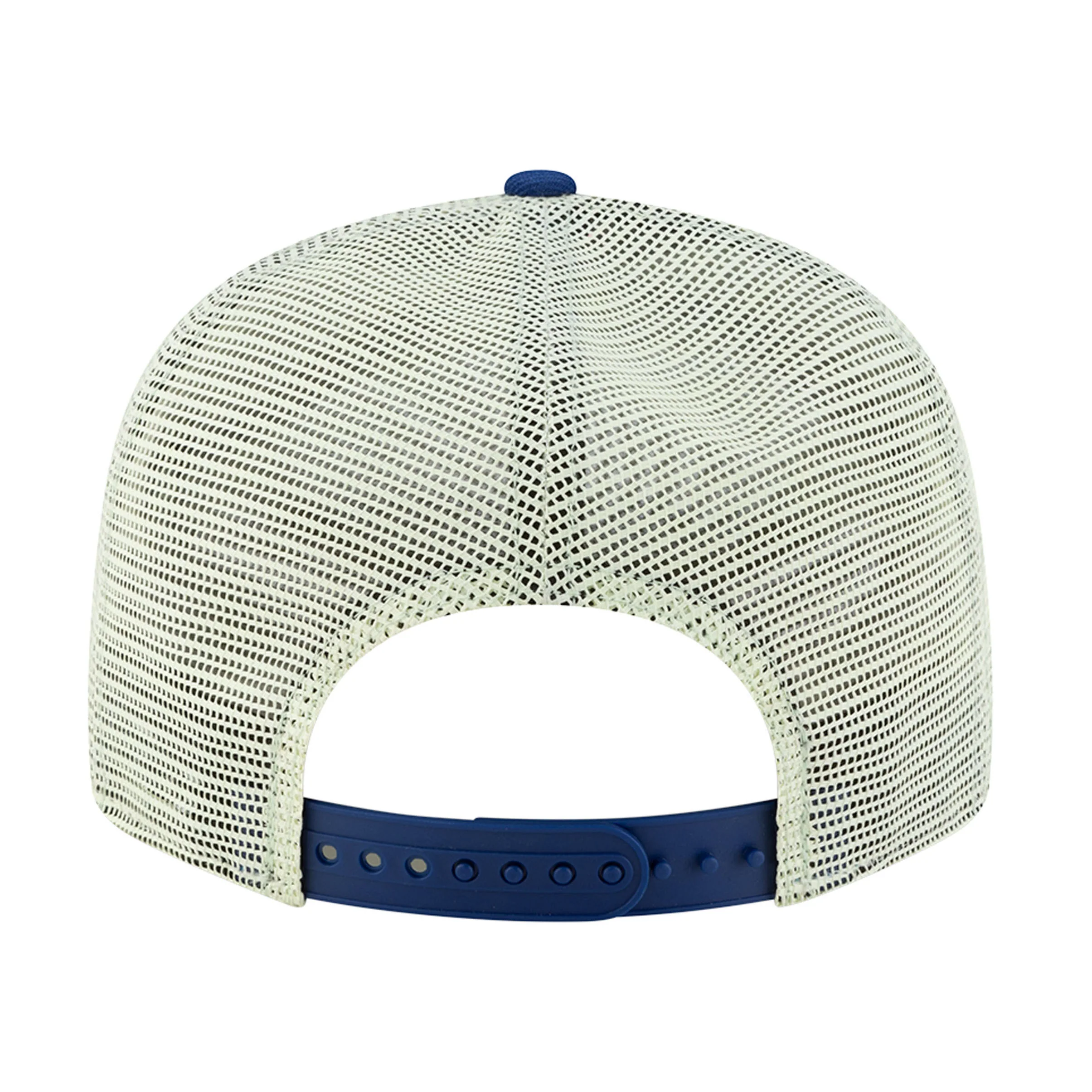 Edmonton Oilers New Era Blue 9FIFTY Trend Glow Graphic Mesh Snapback Hat - Image 2