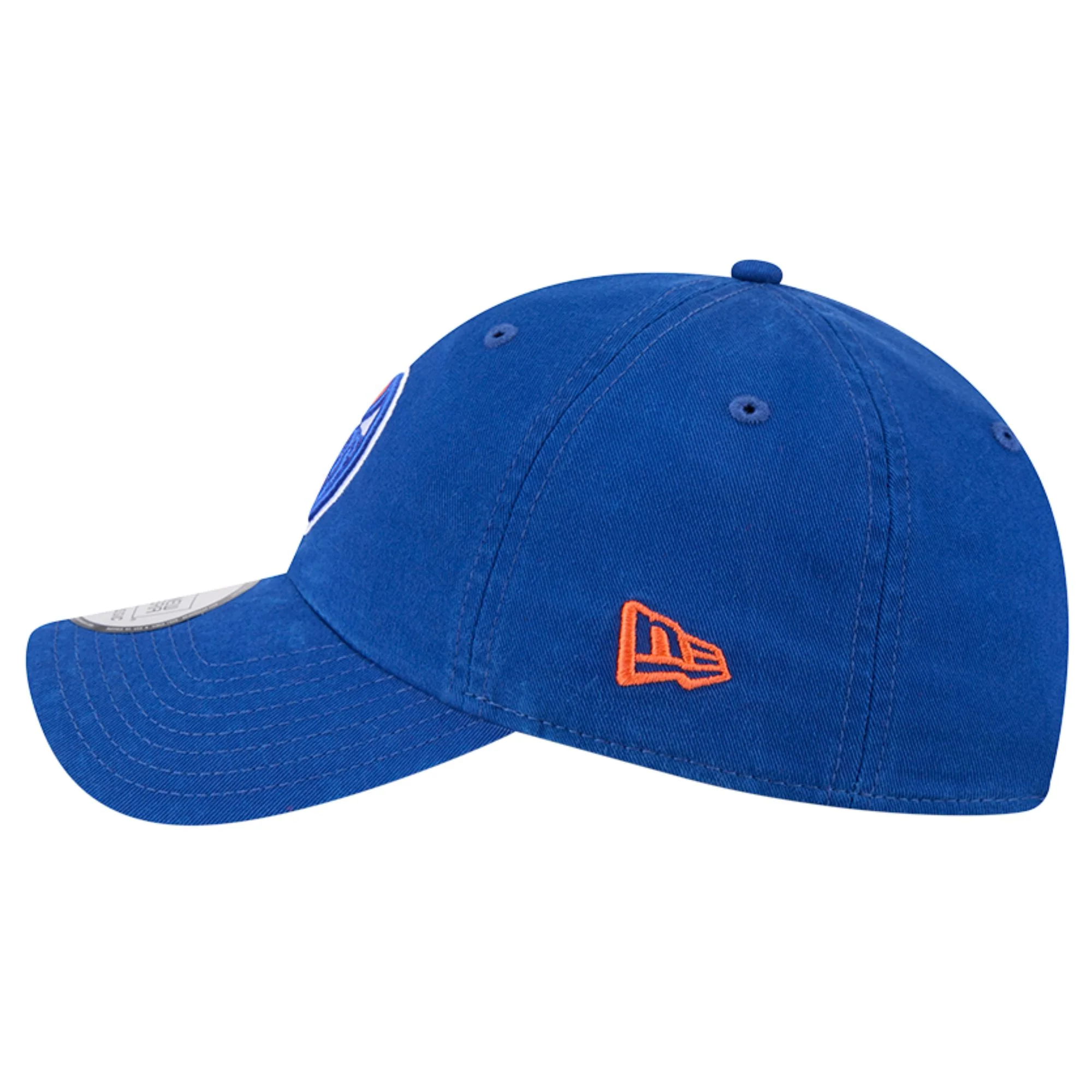 Edmonton Oilers New Era Blue Casual Classic Adjustable Hat - Image 5