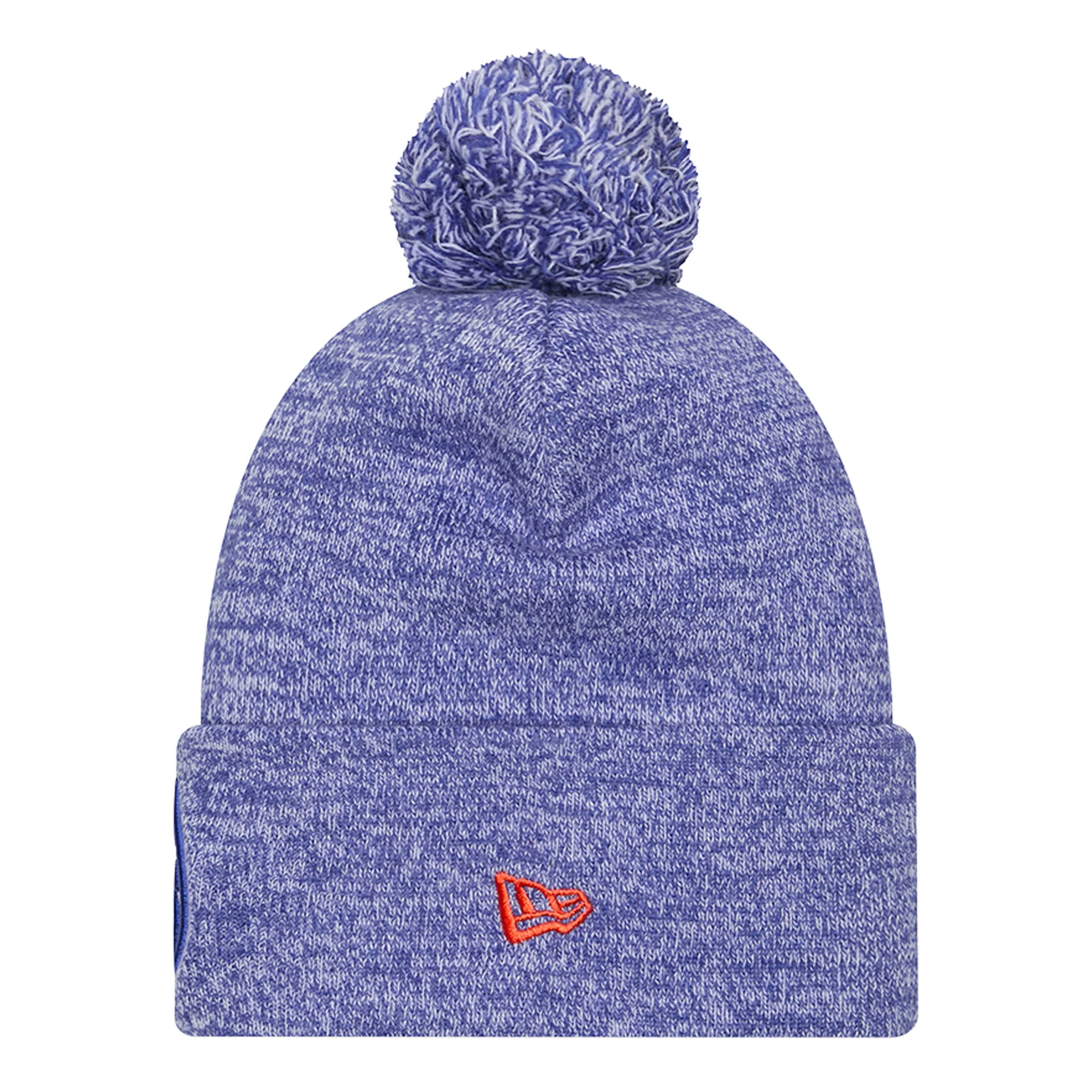 Edmonton Oilers New Era Blue Classic Cuffed Knit Toque - Image 2