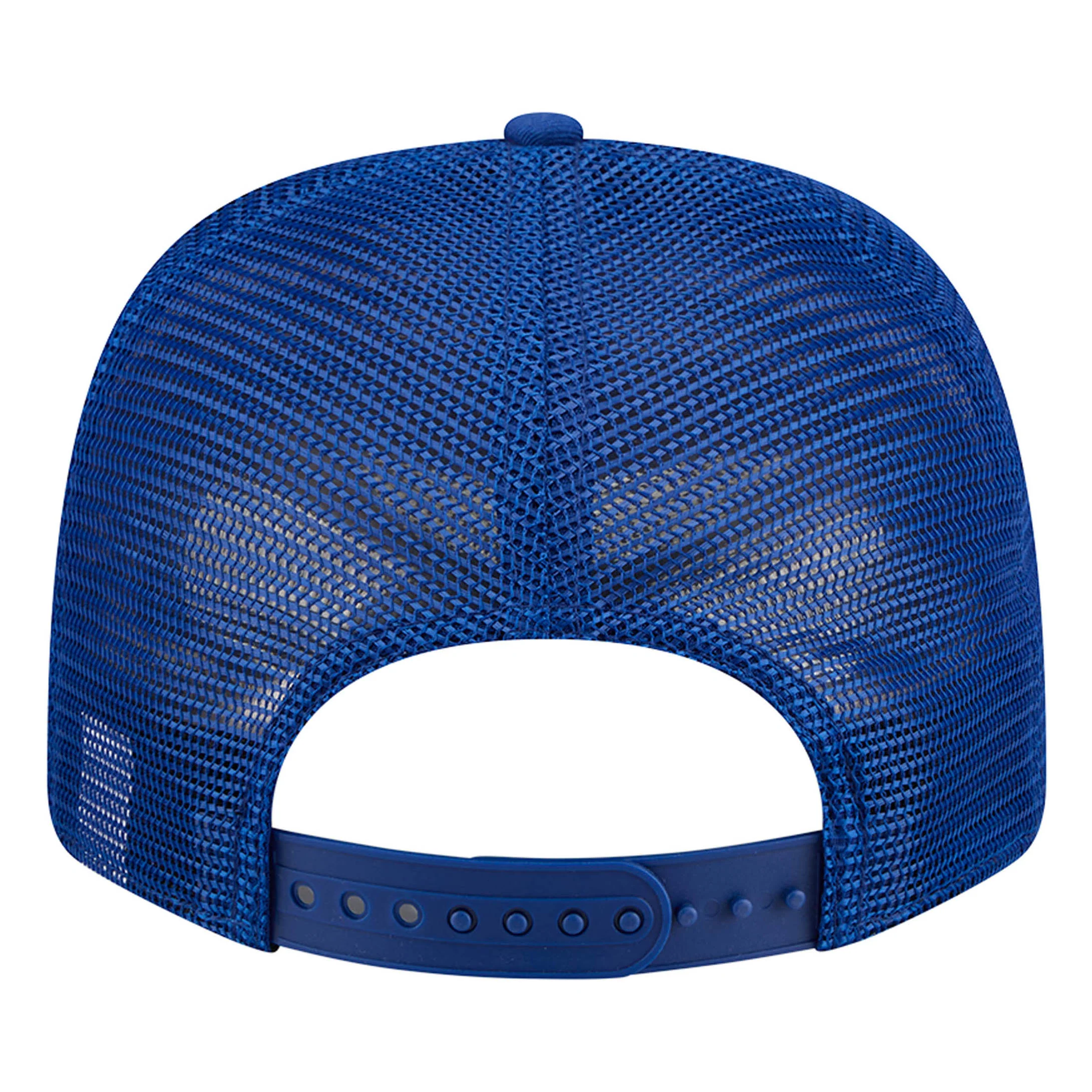 Edmonton Oilers New Era Blue Contest 9SEVENTY Mesh Stretch Snapback Hat - Image 2