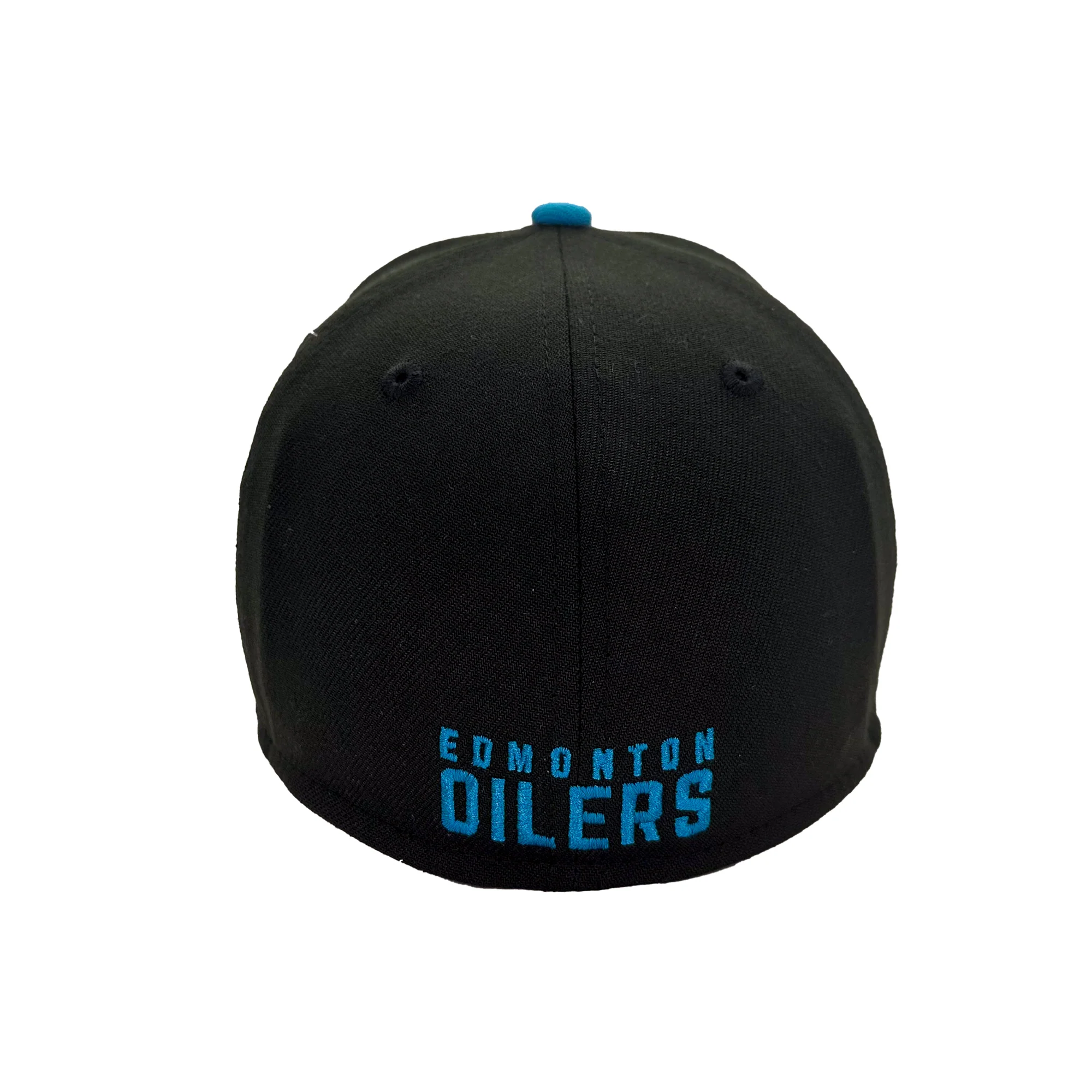 Edmonton Oilers New Era Blue Northern Lights 39THIRTY Flex Hat - Image 3