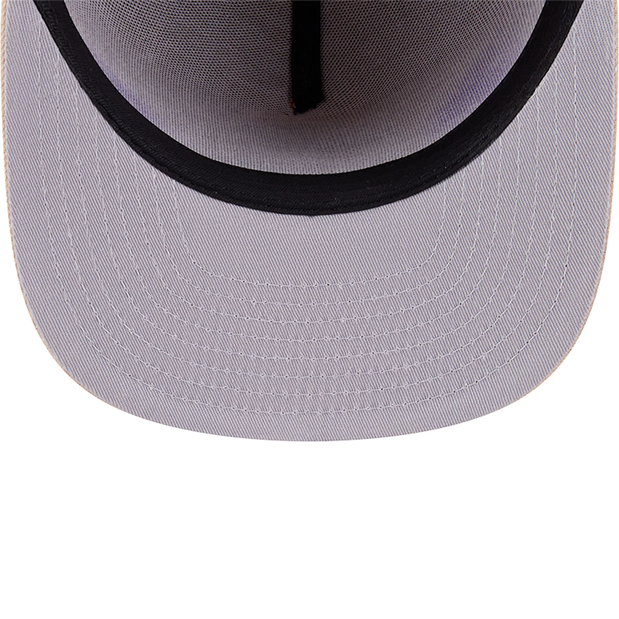 Edmonton Oilers New Era Color Pack Burnt Orange & Cream 59FIFTY A-Frame Fitted Hat - Image 6