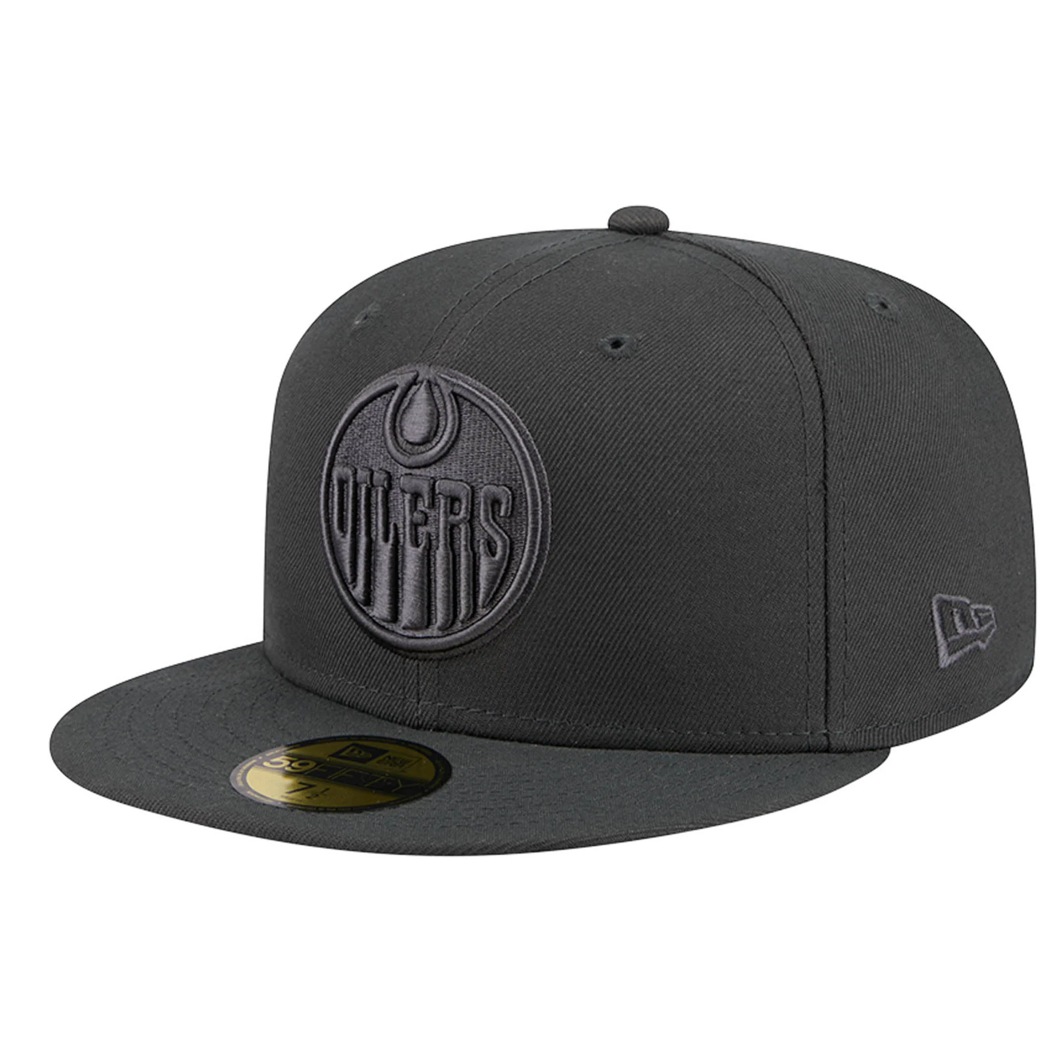 Edmonton Oilers New Era Color Pack Charcoal Grey 59FIFTY Fitted Hat