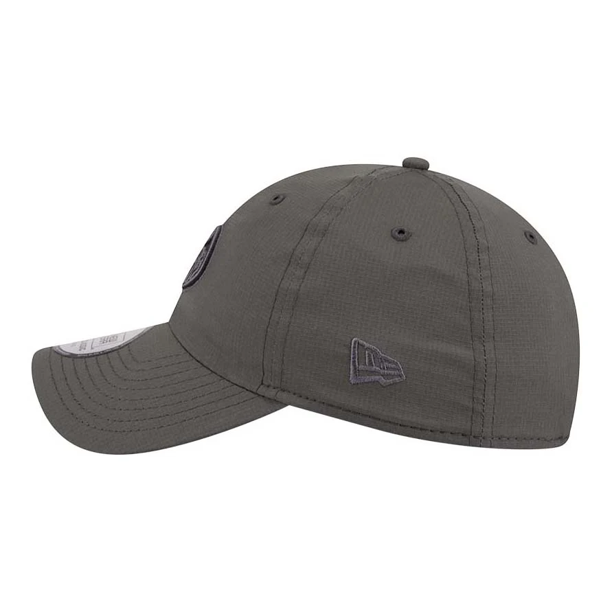 Edmonton Oilers New Era Color Pack Charcoal Grey Ripstop Casual Classic Adjustable Hat - Image 4