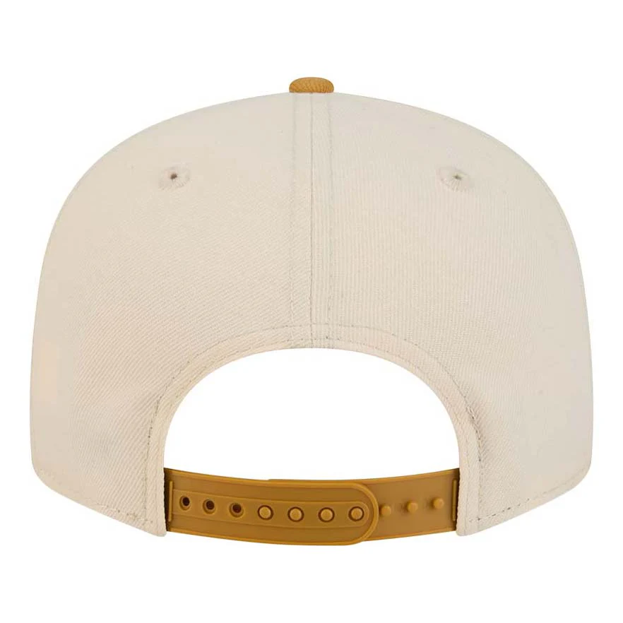 Edmonton Oilers New Era Color Pack Cream & Mustard Yellow 9FIFTY Snapback Hat - Image 2