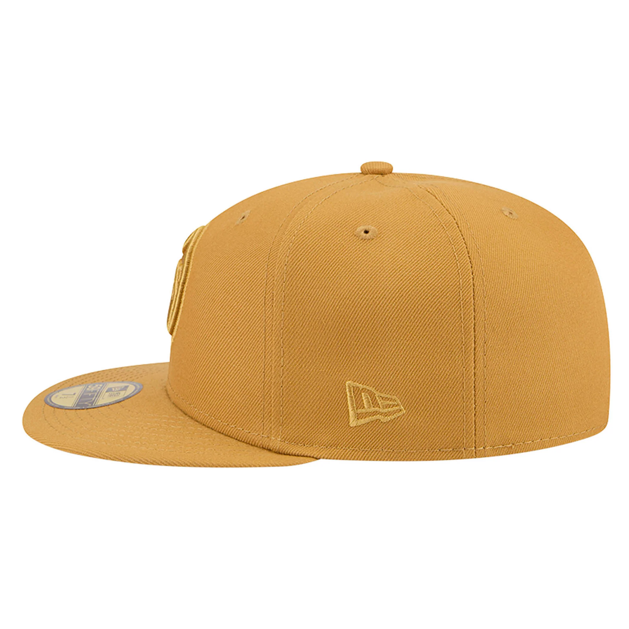 Edmonton Oilers New Era Color Pack Mustard Yellow 59FIFTY Fitted Hat - Image 6
