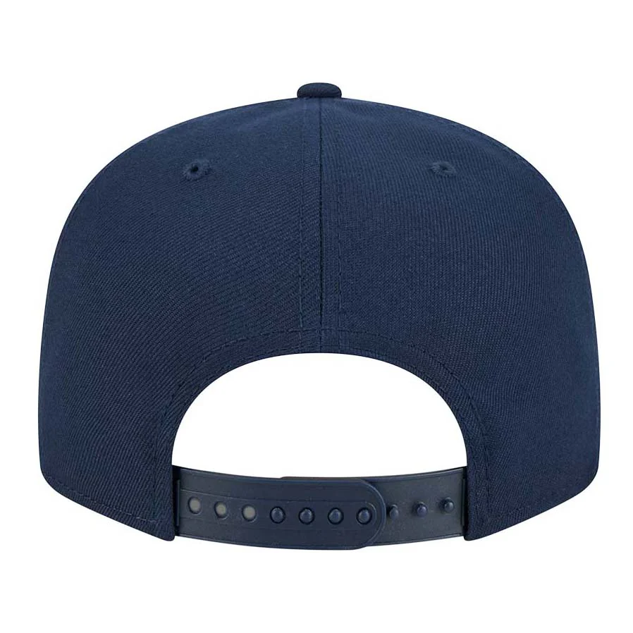 Edmonton Oilers New Era Color Pack Navy Blue 9FIFTY Snapback Hat - Image 2