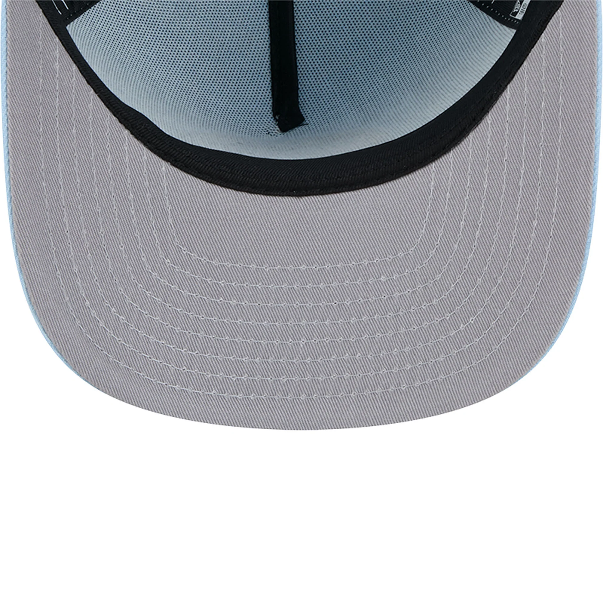 Edmonton Oilers New Era Color Pack Sky Blue 9FIFTY A-Frame Snapback Hat - Image 7