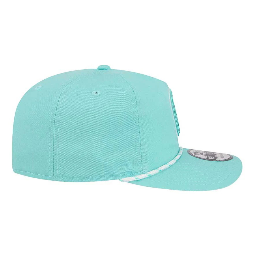 Edmonton Oilers New Era Color Pack Teal Green Rope 19TWENTY Snapback Hat - Image 4