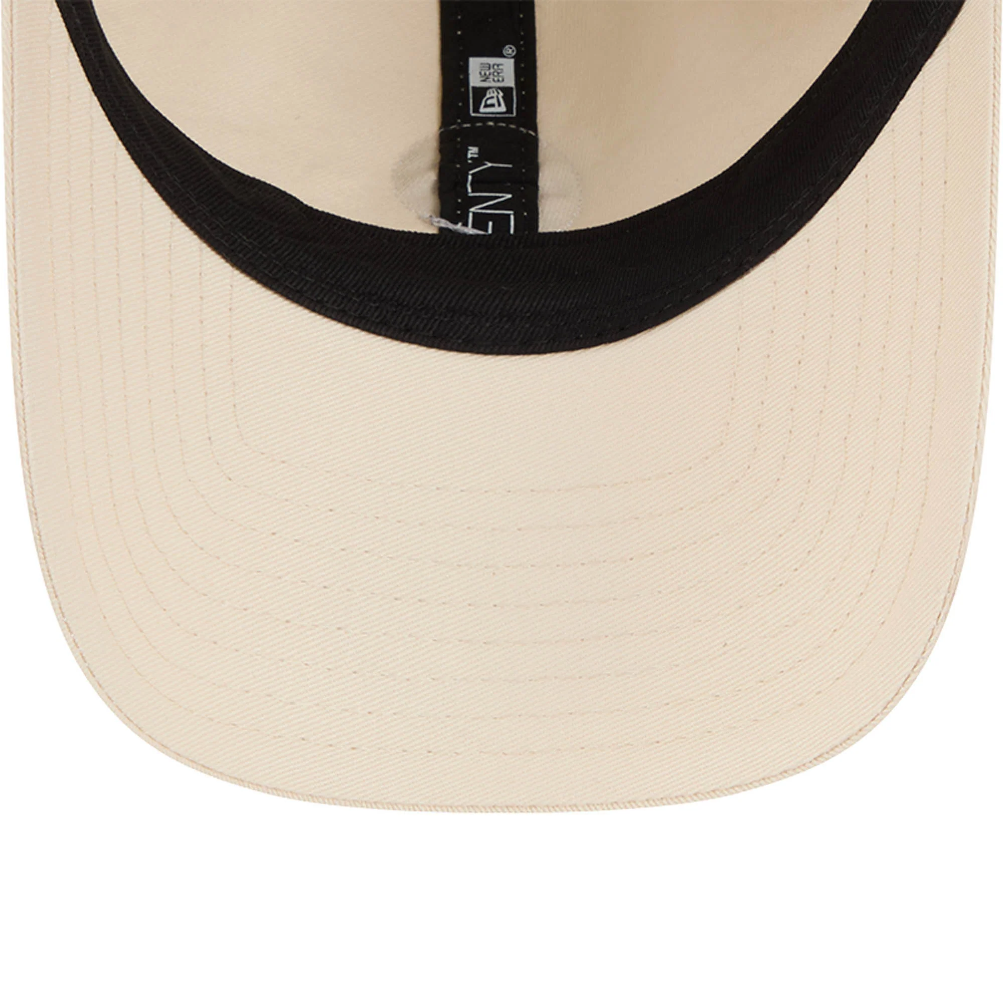 Edmonton Oilers New Era Cream Micro Home Logo 9TWENTY Adjustable Hat - Image 7