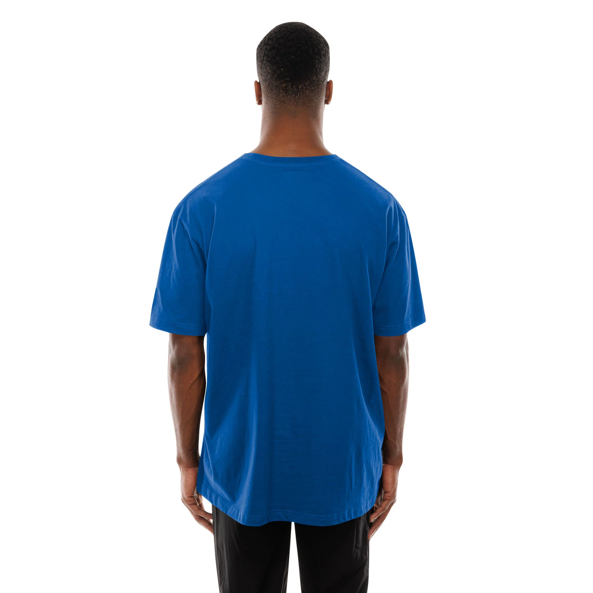 Edmonton Oilers New Era Goalie Graphic Royal Blue T-Shirt - Image 3