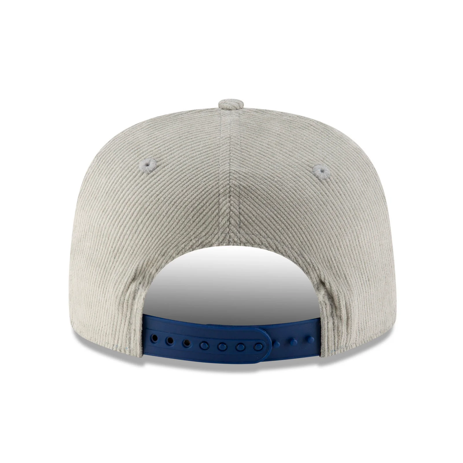 Edmonton Oilers New Era Grey Corduroy Throwback GOLFER Snapback Hat - Image 5