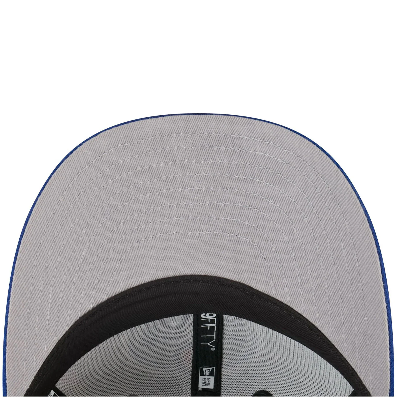 Edmonton Oilers New Era Grey Wool Throwback Low Profile 9FIFTY Snapback Hat - Image 7