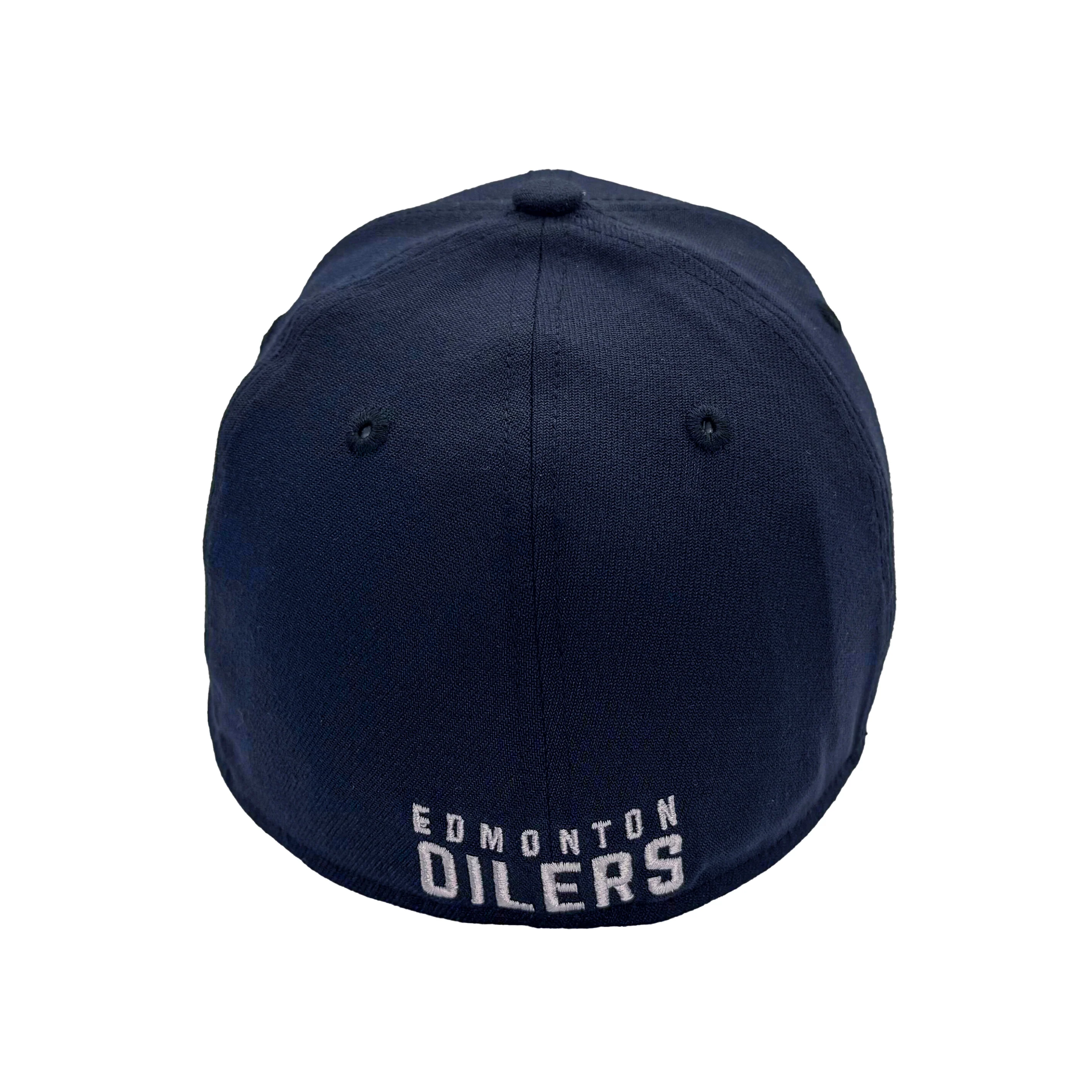 Edmonton Oilers New Era Navy Turtle Island 39THIRTY Flex Hat - Image 2