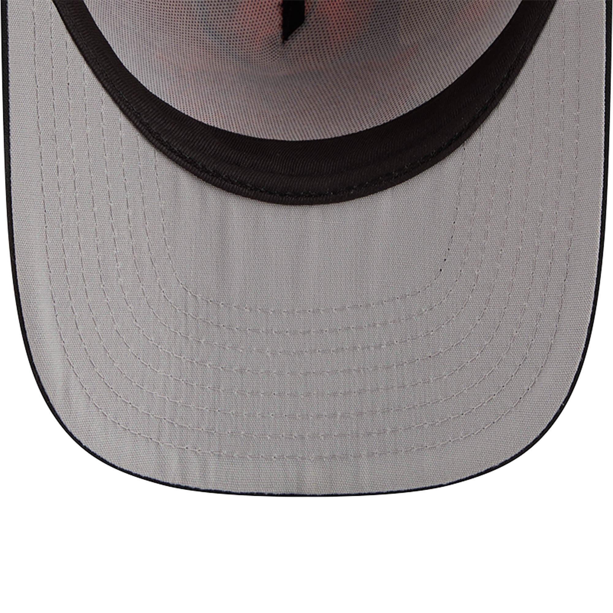 Edmonton Oilers New Era Orange Leaves 9FIFTY A-Frame Snapback Hat - Image 7