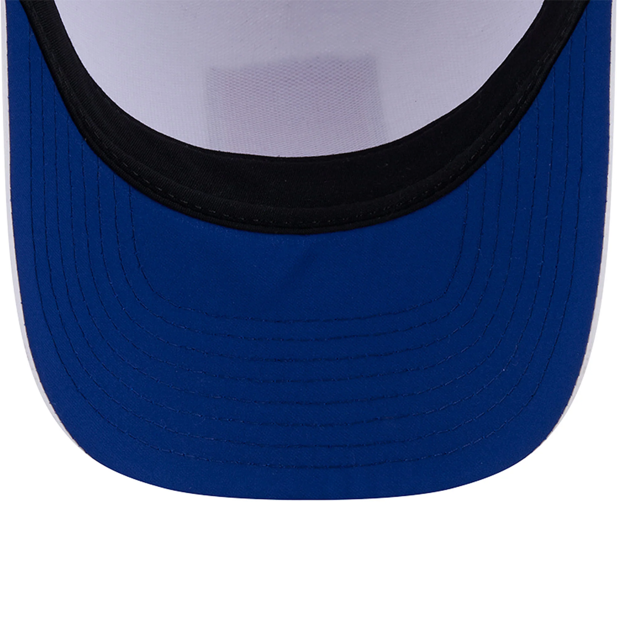 Edmonton Oilers New Era Patch White 9FORTY A-Frame Snapback Hat - Image 7