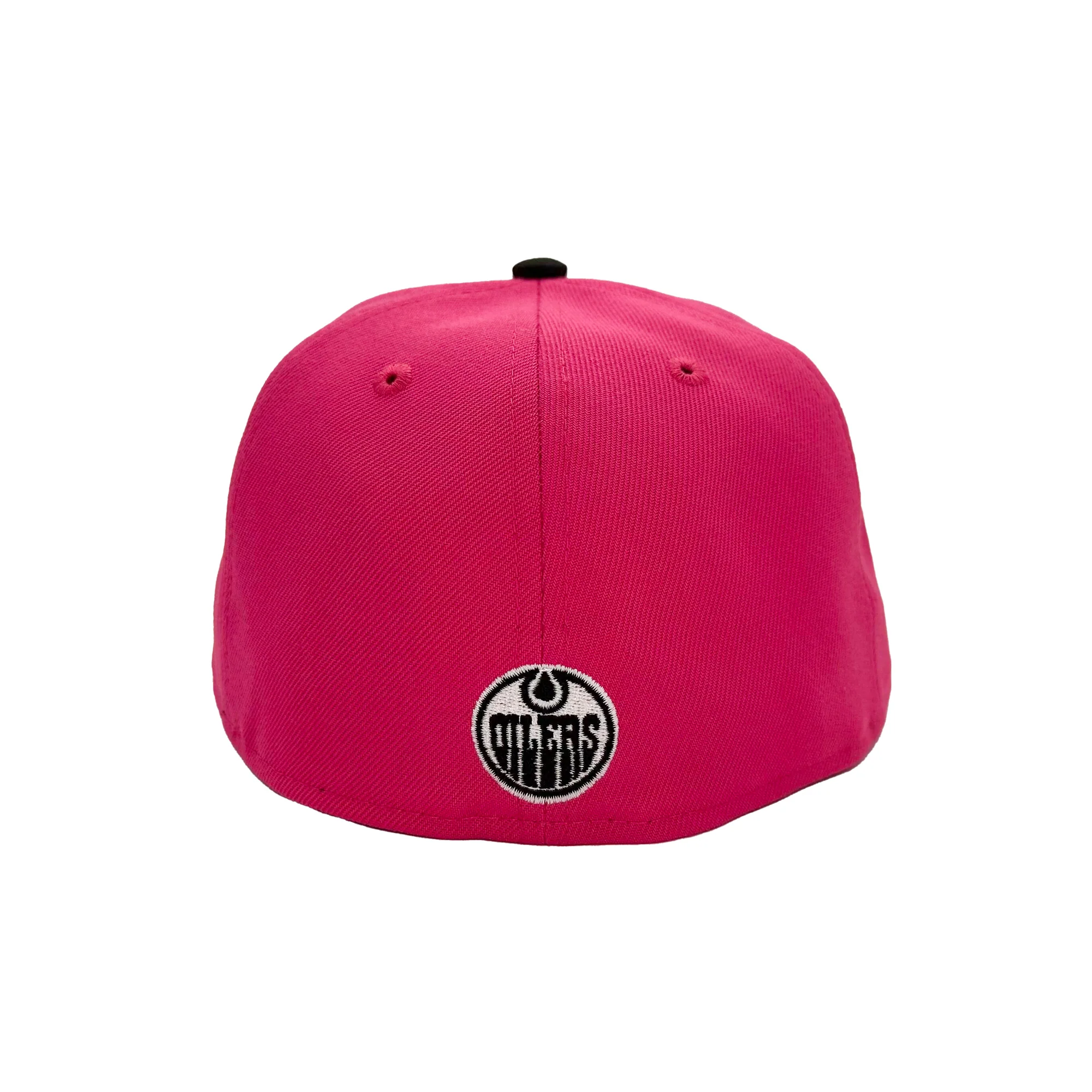 Edmonton Oilers New Era Pink Sour Candy 59FIFTY Fitted Hat - Image 3