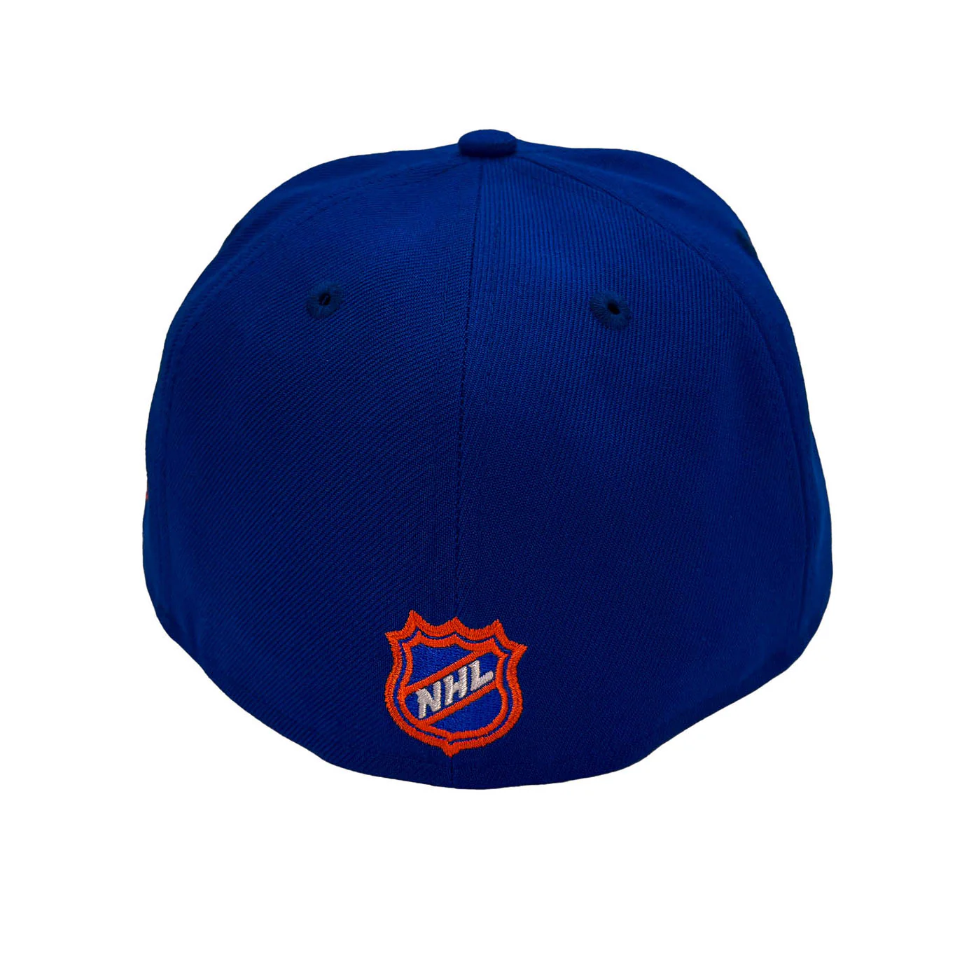 Edmonton Oilers New Era Royal 59FIFTY Primary Logo Fitted Hat - Image 2