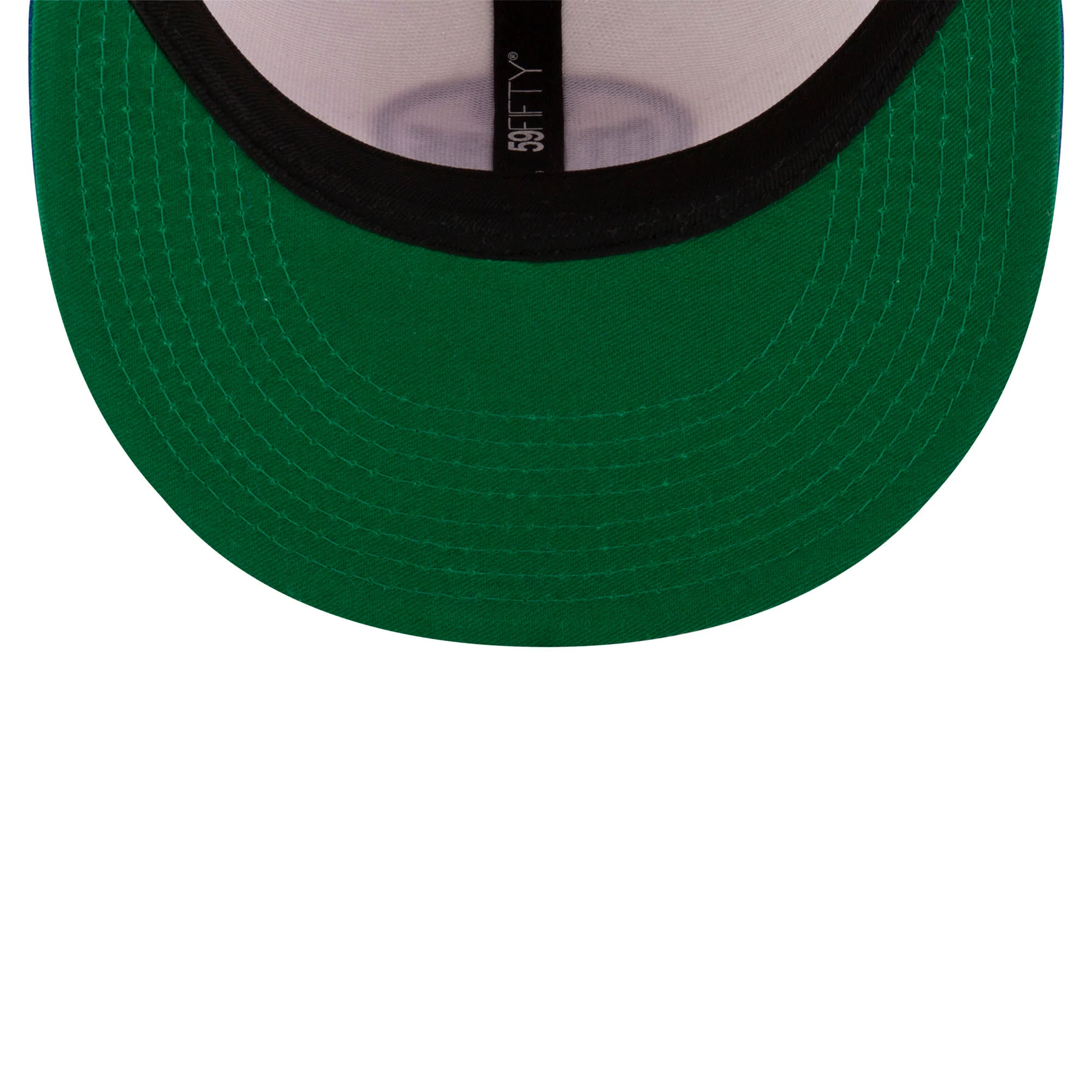 Edmonton Oilers New Era Tri-Panel White/Orange/Blue 59FIFTY Fitted Logo Hat - Image 7