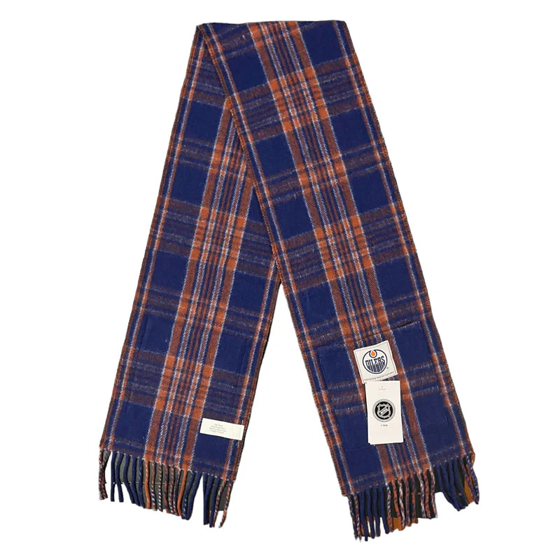 Edmonton Oilers Patrick King Pocket Wool Tailgate Scarf - Image 2