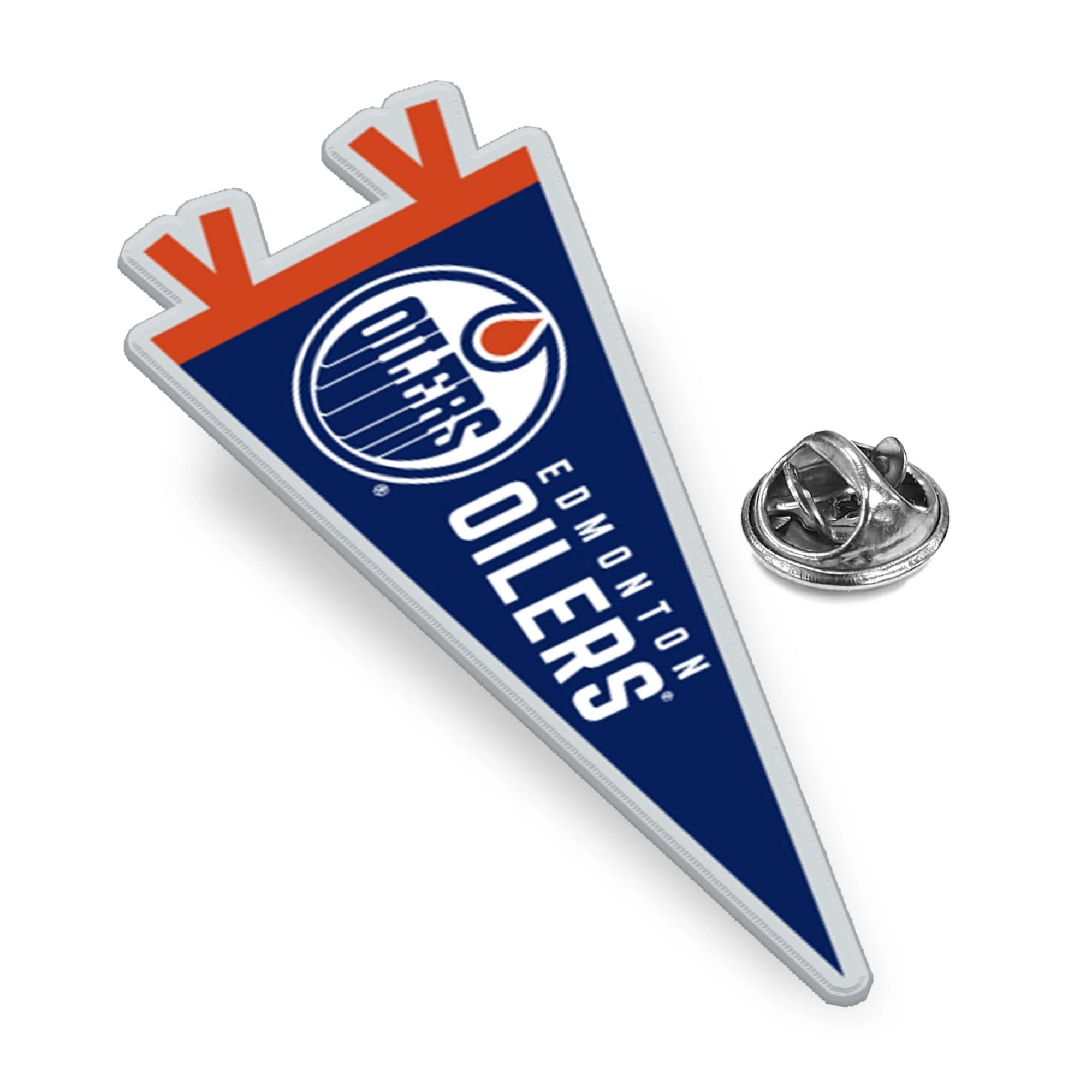 Edmonton Oilers Pennant Lapel Pin