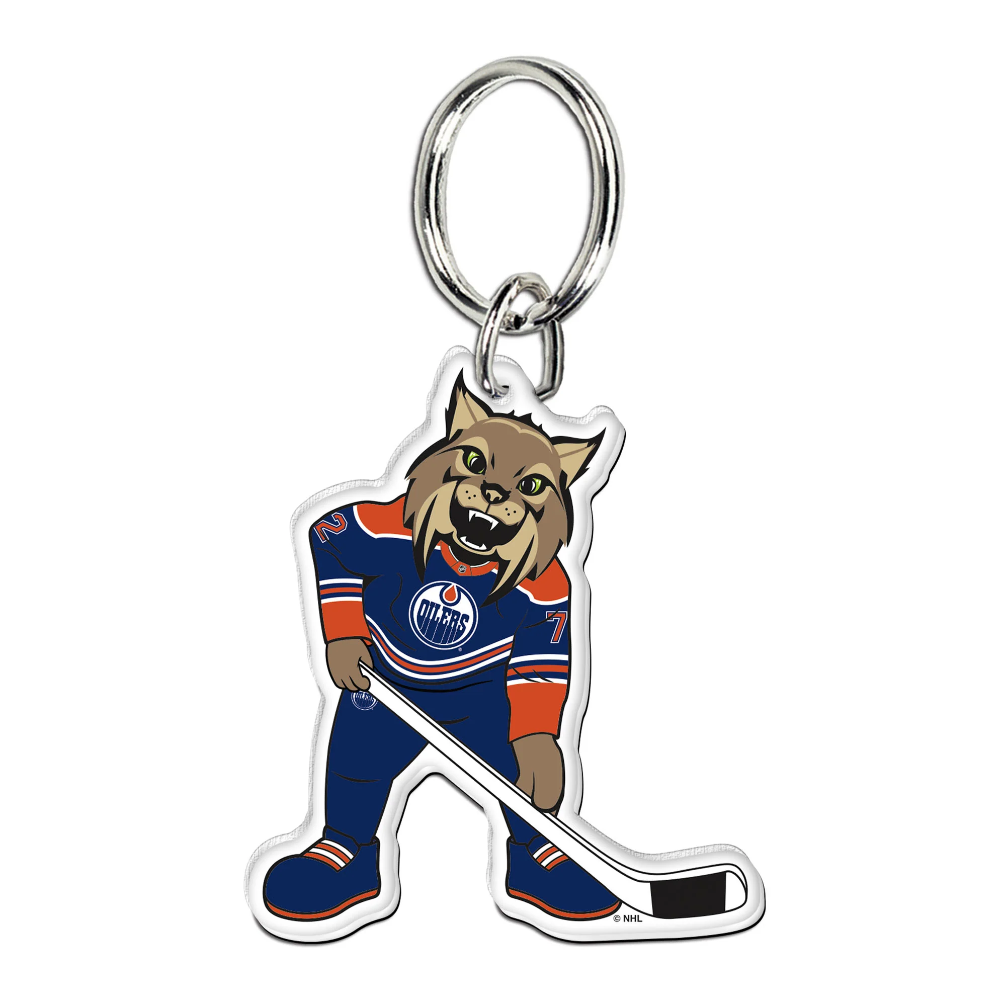 Edmonton Oilers Premium Acrylic Hunter Keychain