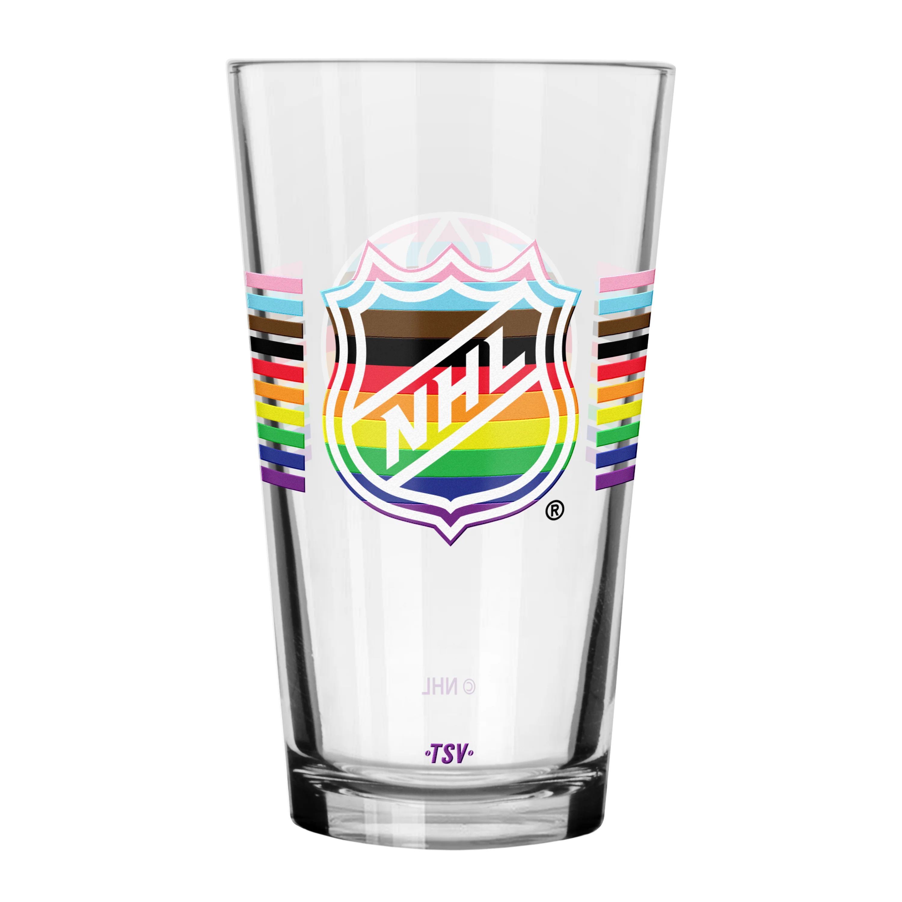 Edmonton Oilers Pride 16oz Mixing Glass - Image 2