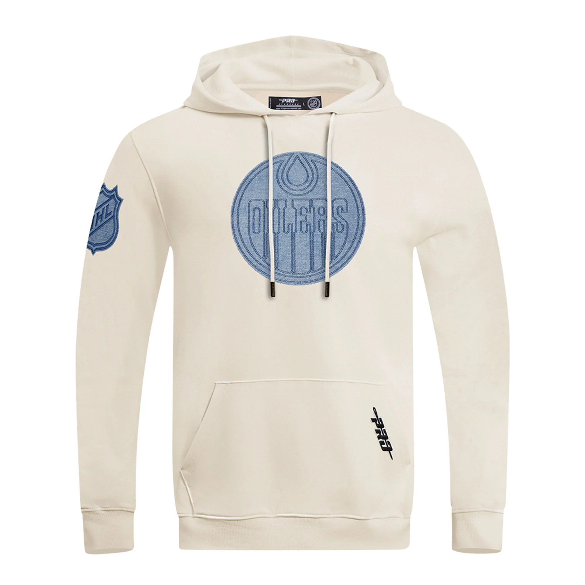 Edmonton Oilers Pro Standard Allegiance Cream Hoodie