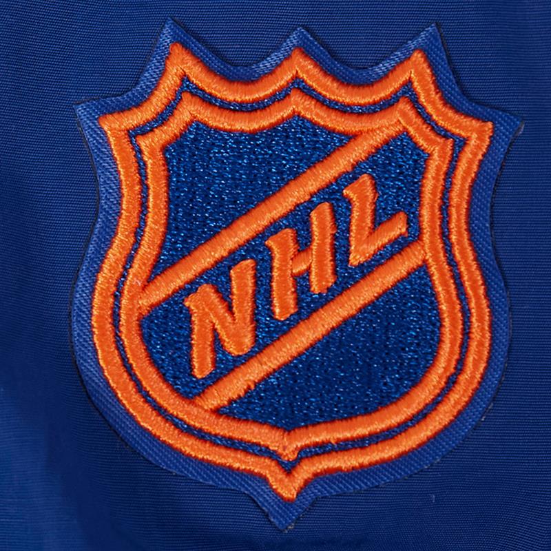 Edmonton Oilers Pro Standard Alternate Logo Royal Windbreaker Jacket - Image 11