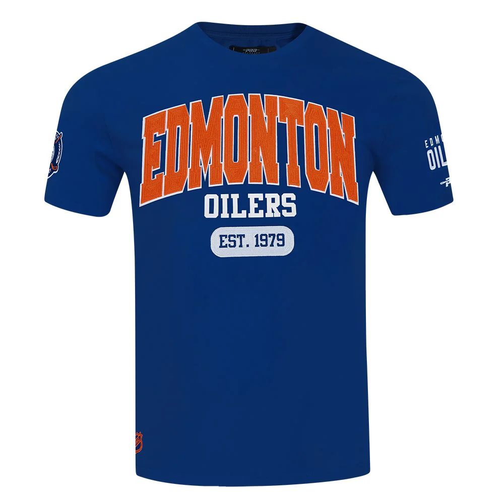 Edmonton Oilers Pro Standard City Arch Blue T-Shirt