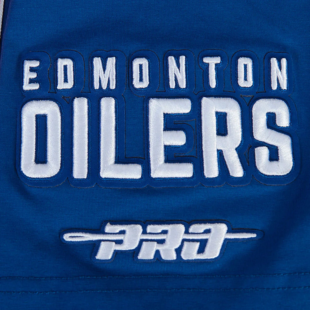 Edmonton Oilers Pro Standard City Arch Blue T-Shirt - Image 6