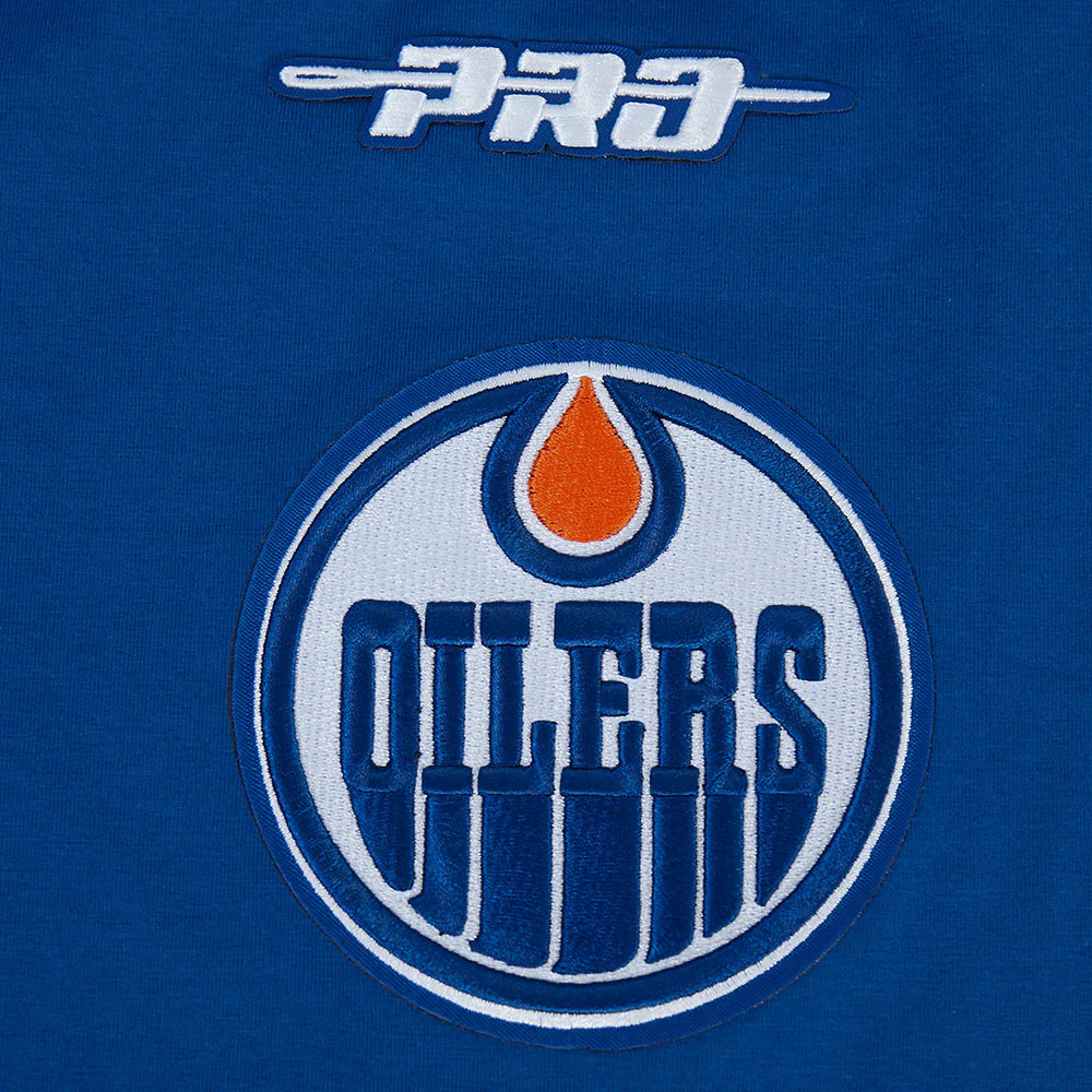 Edmonton Oilers Pro Standard City Arch Blue T-Shirt - Image 9