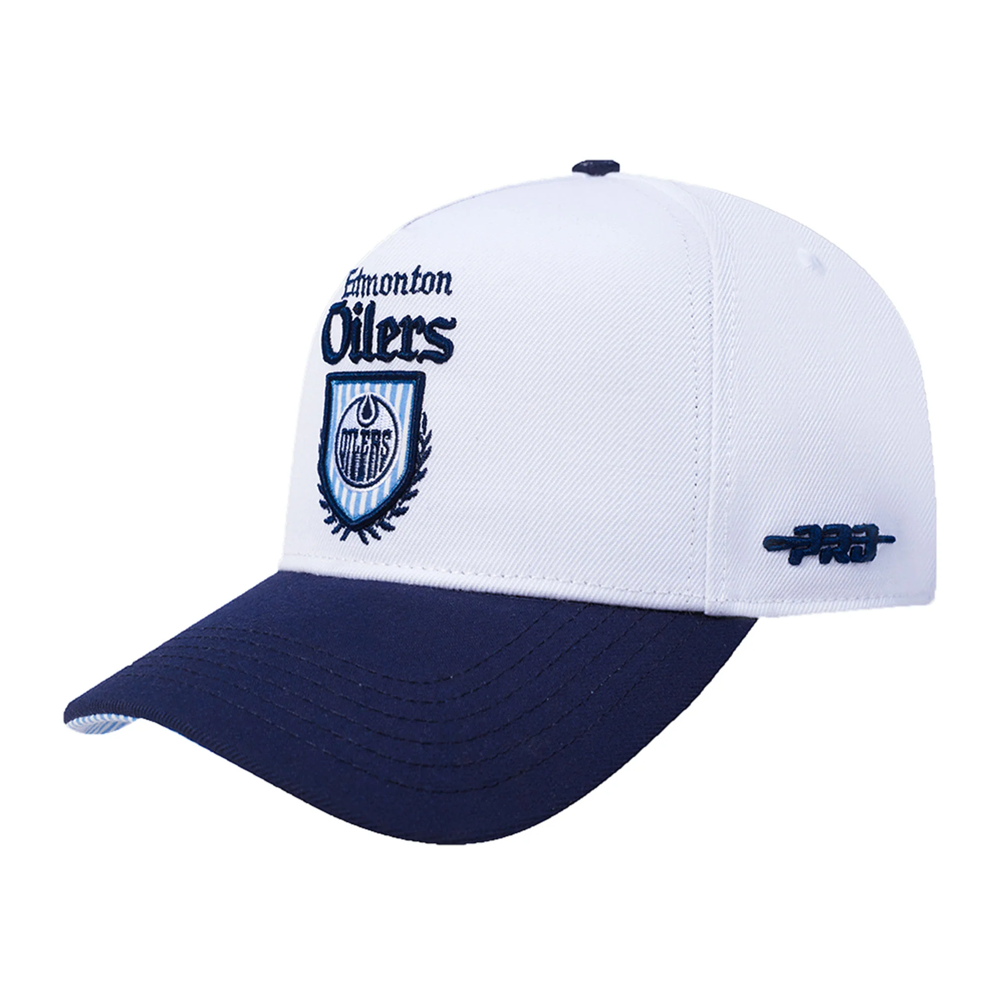 Edmonton Oilers Pro Standard Country Club White Snapback Hat