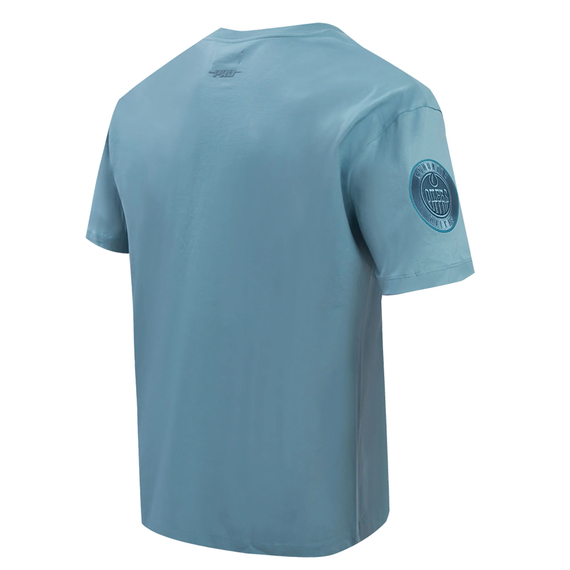 Edmonton Oilers Pro Standard Neutrals Steel Blue T-Shirt - Image 4