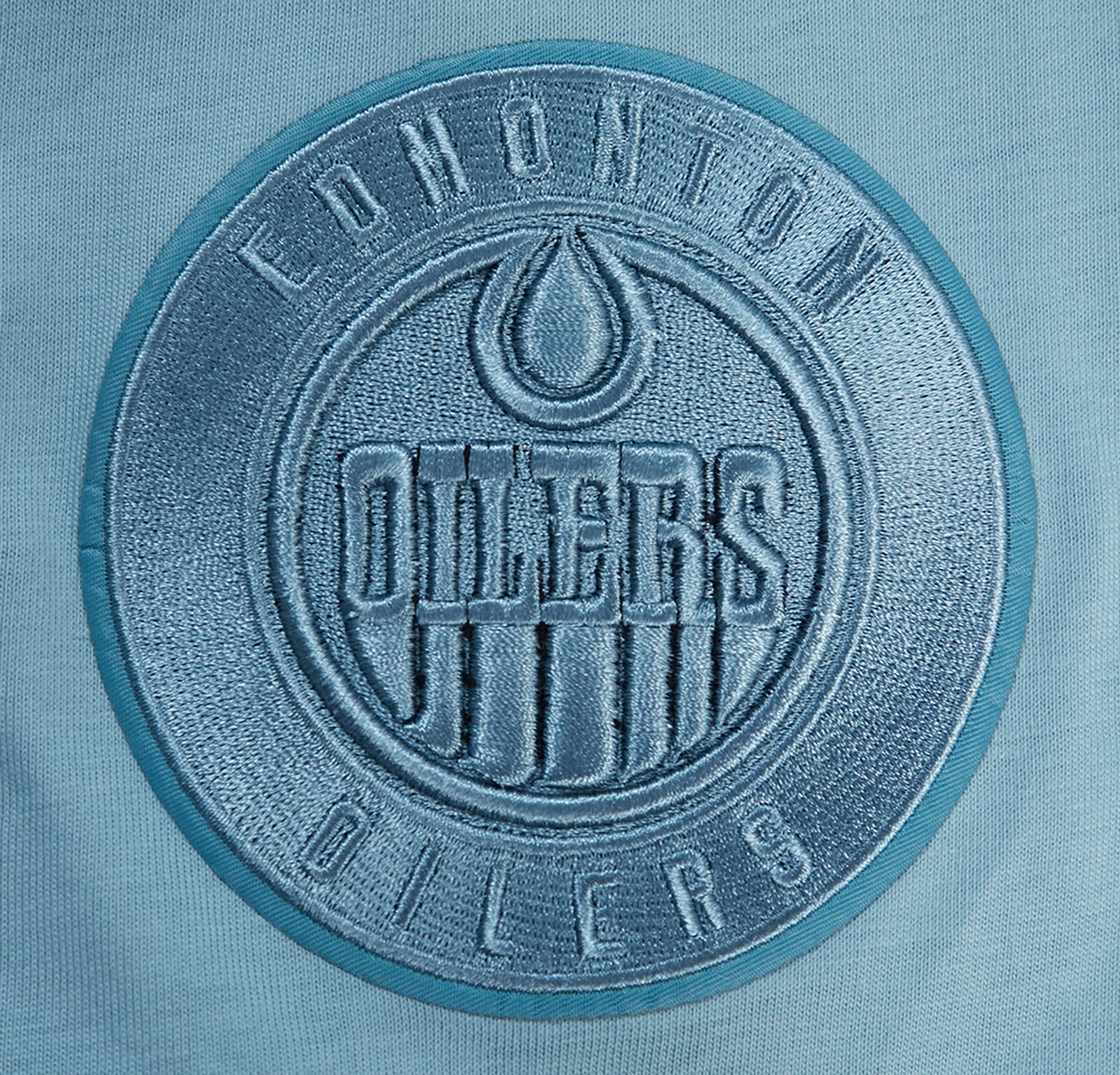 Edmonton Oilers Pro Standard Neutrals Steel Blue T-Shirt - Image 5