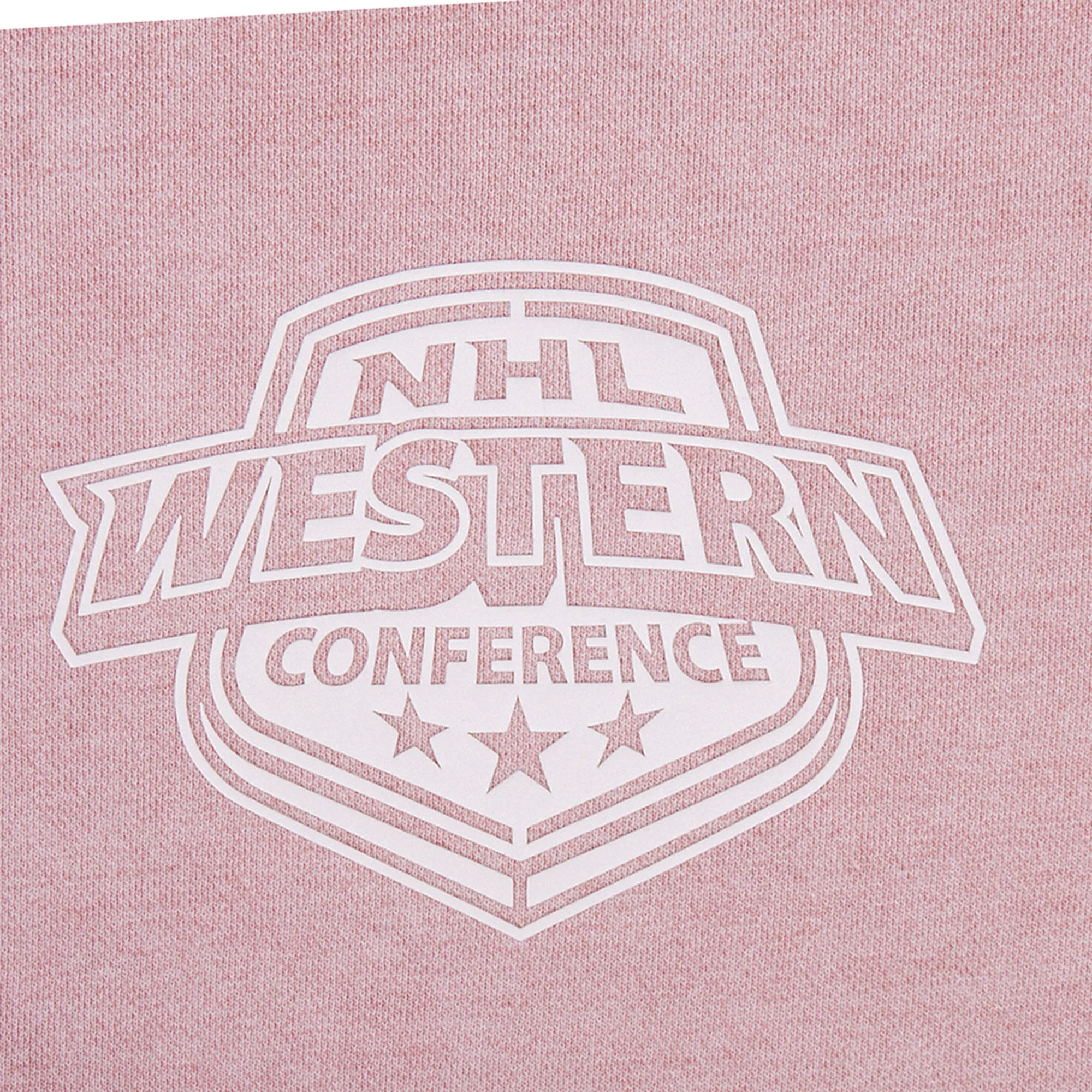 Edmonton Oilers Pro Standard Street Team Enzyme Wash Pink Hoodie - Image 6