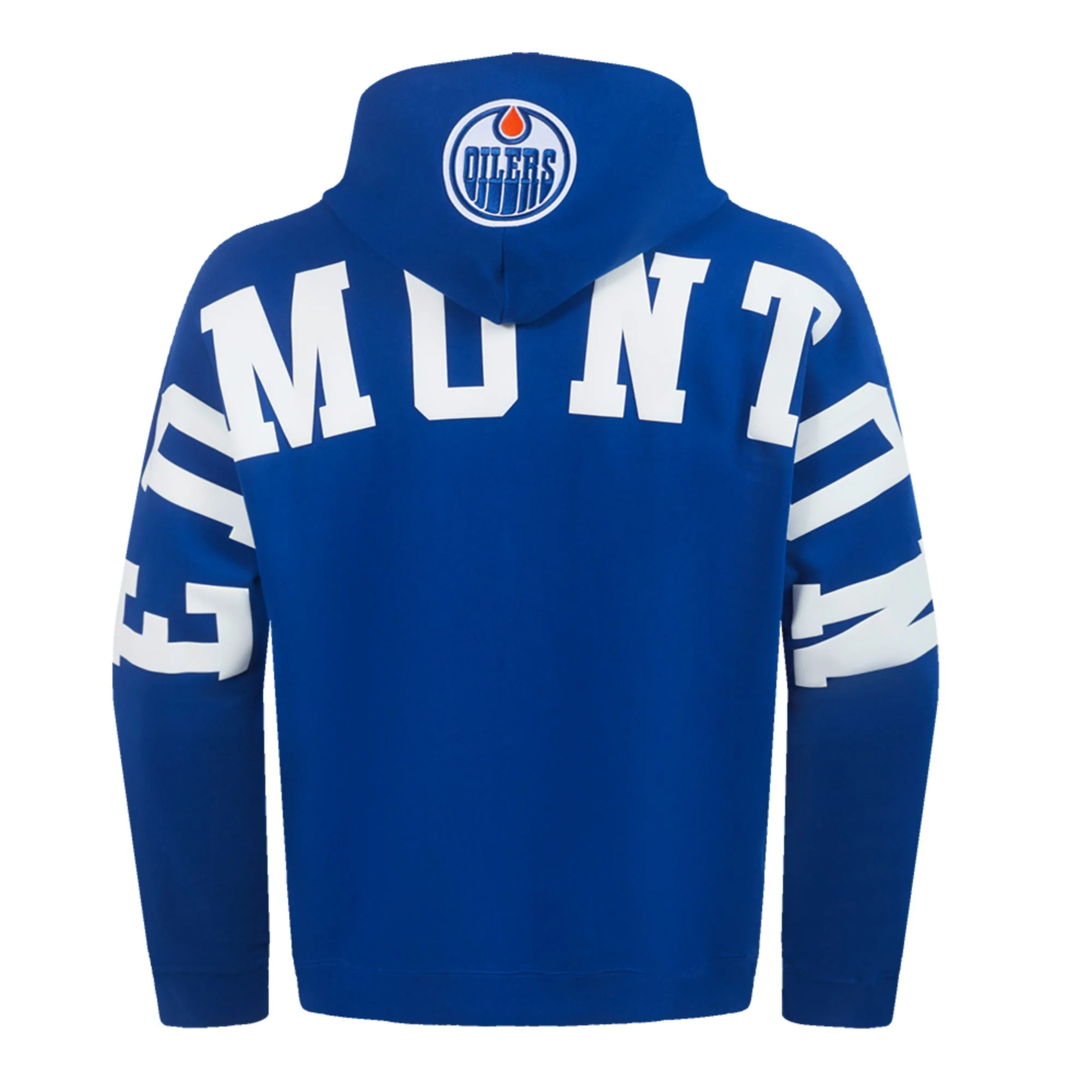 Edmonton Oilers Pro Standard Wingspan Blue Hoodie - Image 2