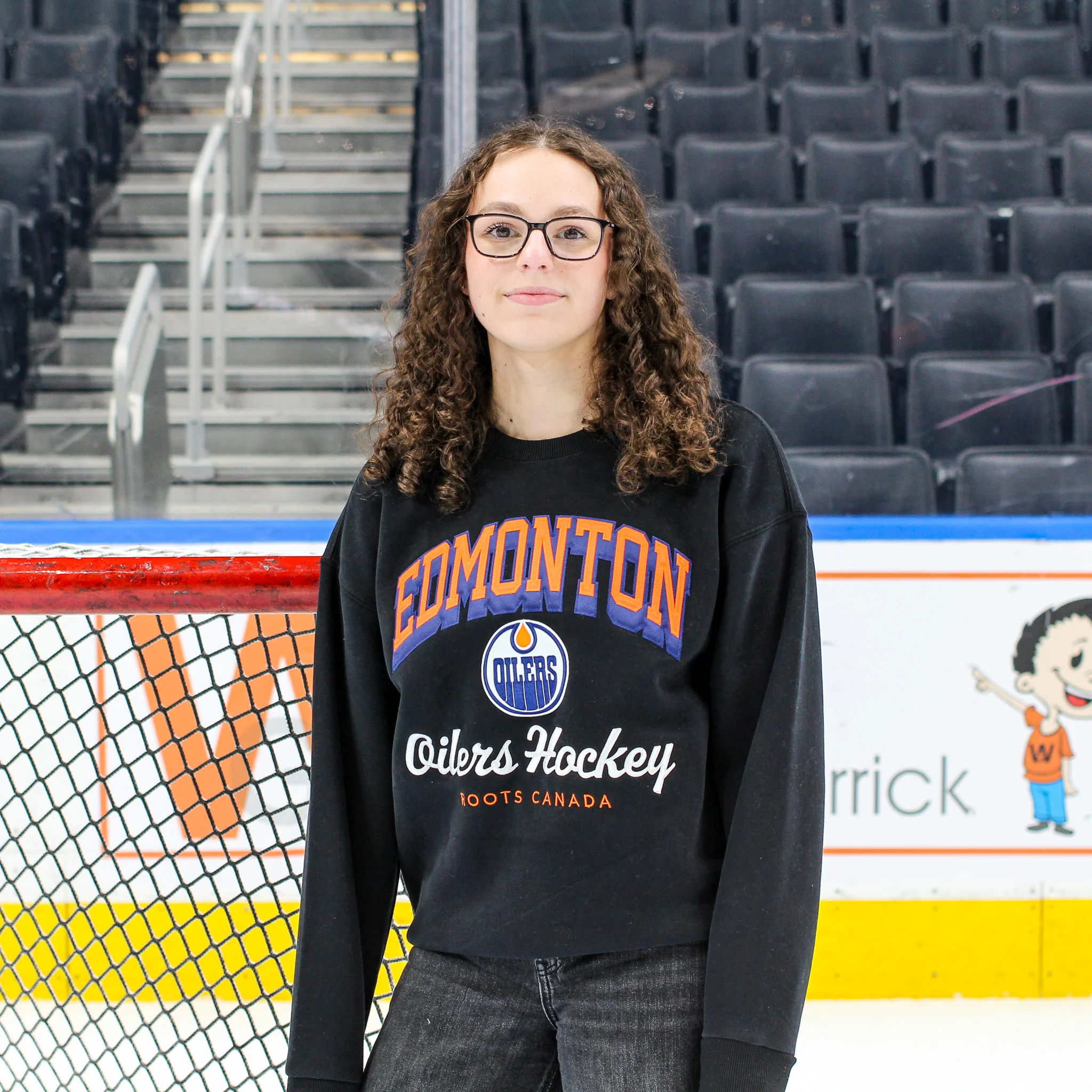 Edmonton Oilers Roots Black Local Crewneck Sweatshirt