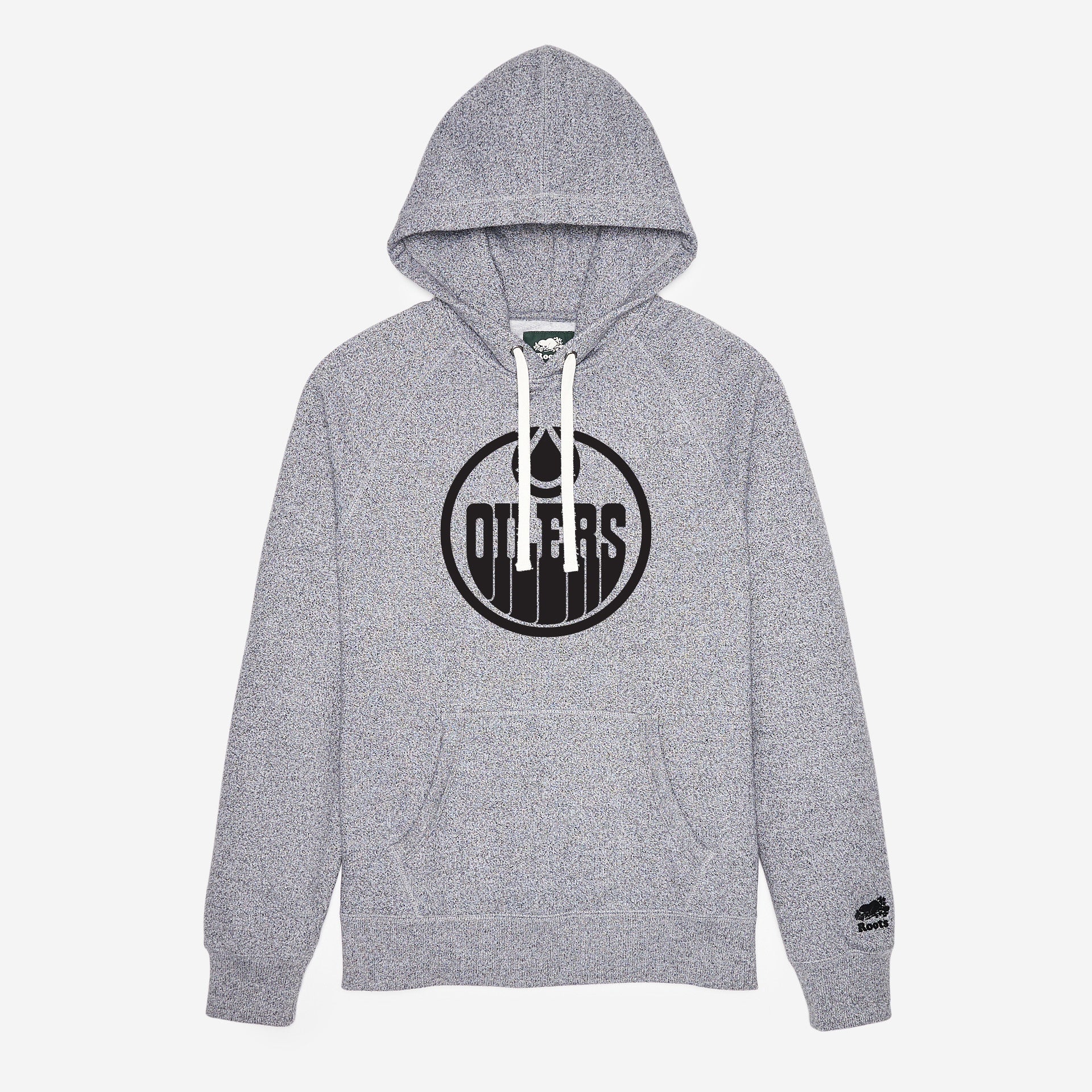 Edmonton Oilers Roots Grey Original Kanga Hoodie