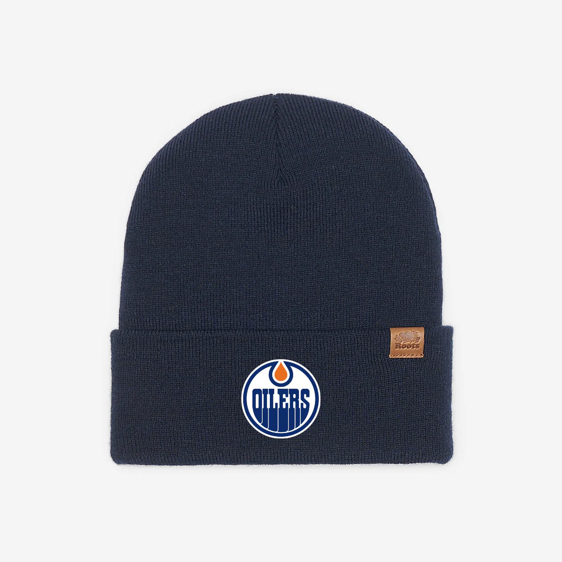 Edmonton Oilers Roots Navy Knit Toque