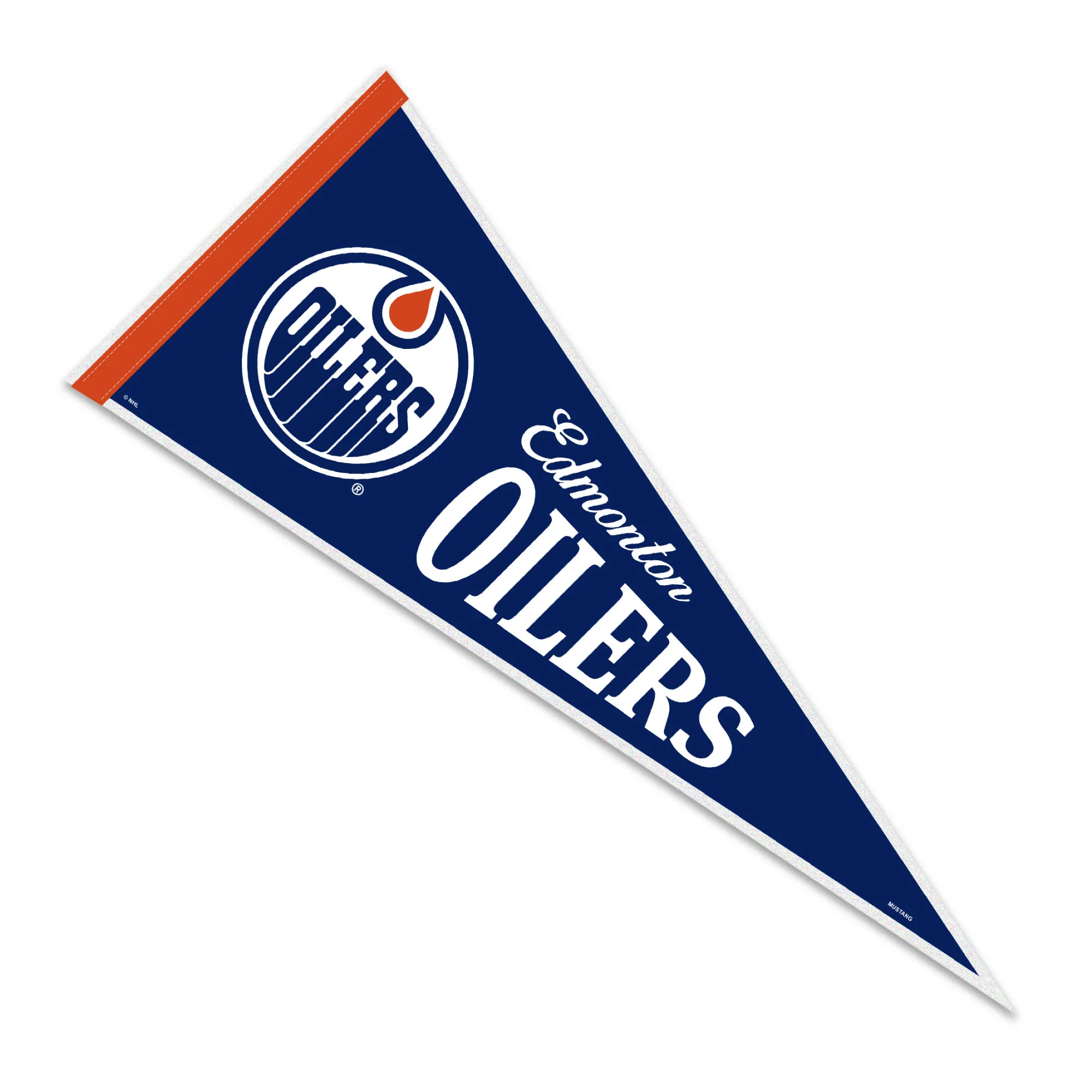 Edmonton Oilers Script Felt 12" x 30" Pennant Banner