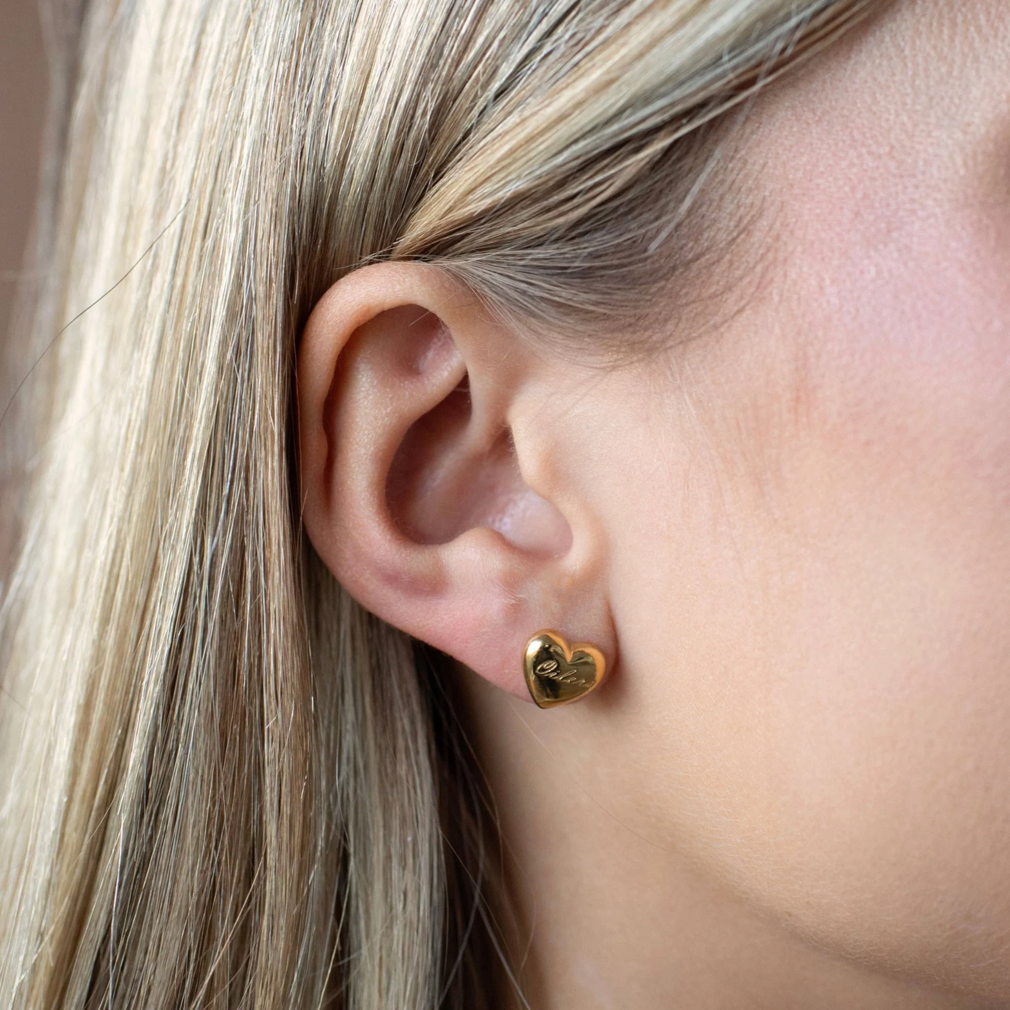 Edmonton Oilers So Pretty Cara Cotter Gold Earring Stud Pack - Image 5