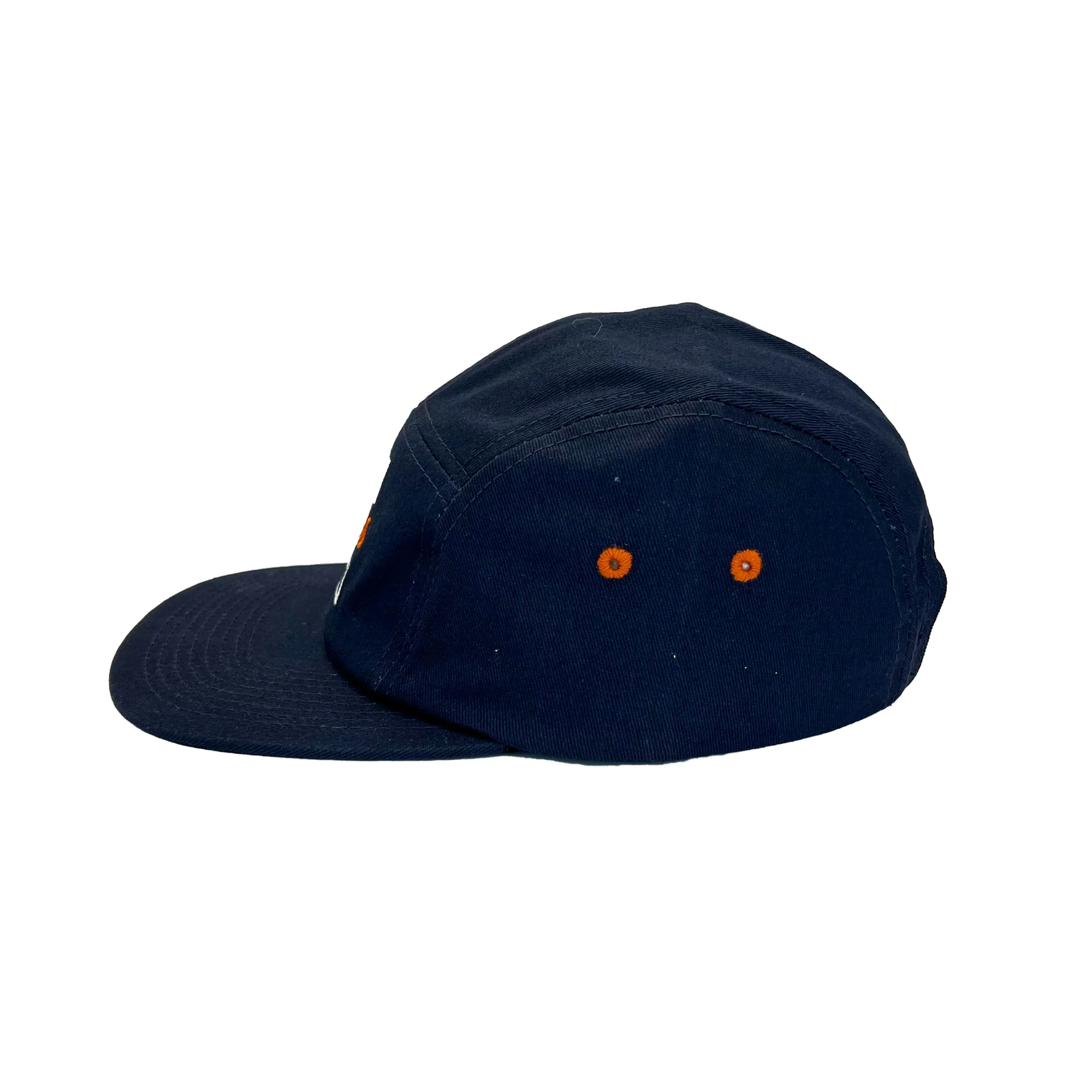 Edmonton Oilers Sport Design Sweden Navy Baseball Unstructured Strapback Hat - Image 3